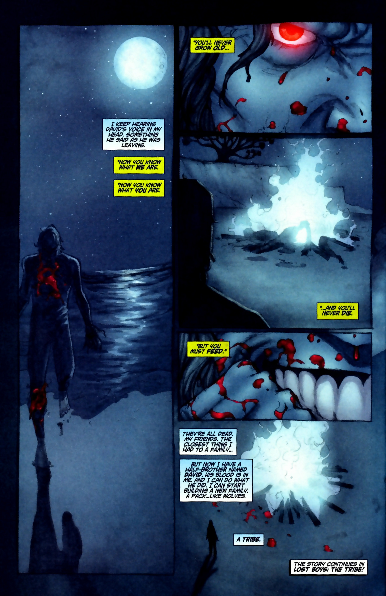 Read online Lost Boys: Reign of Frogs comic -  Issue #4 - 23