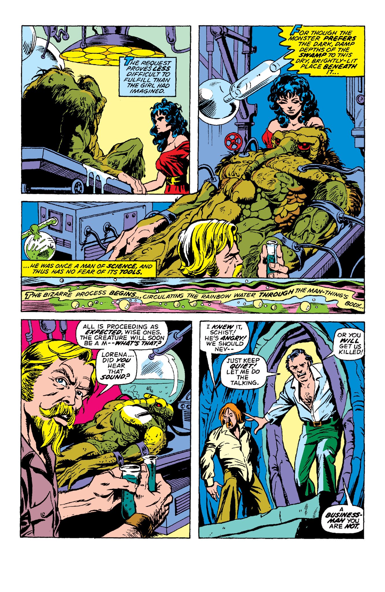 Read online Man-Thing by Steve Gerber: The Complete Collection comic -  Issue # TPB 1 (Part 5) - 11