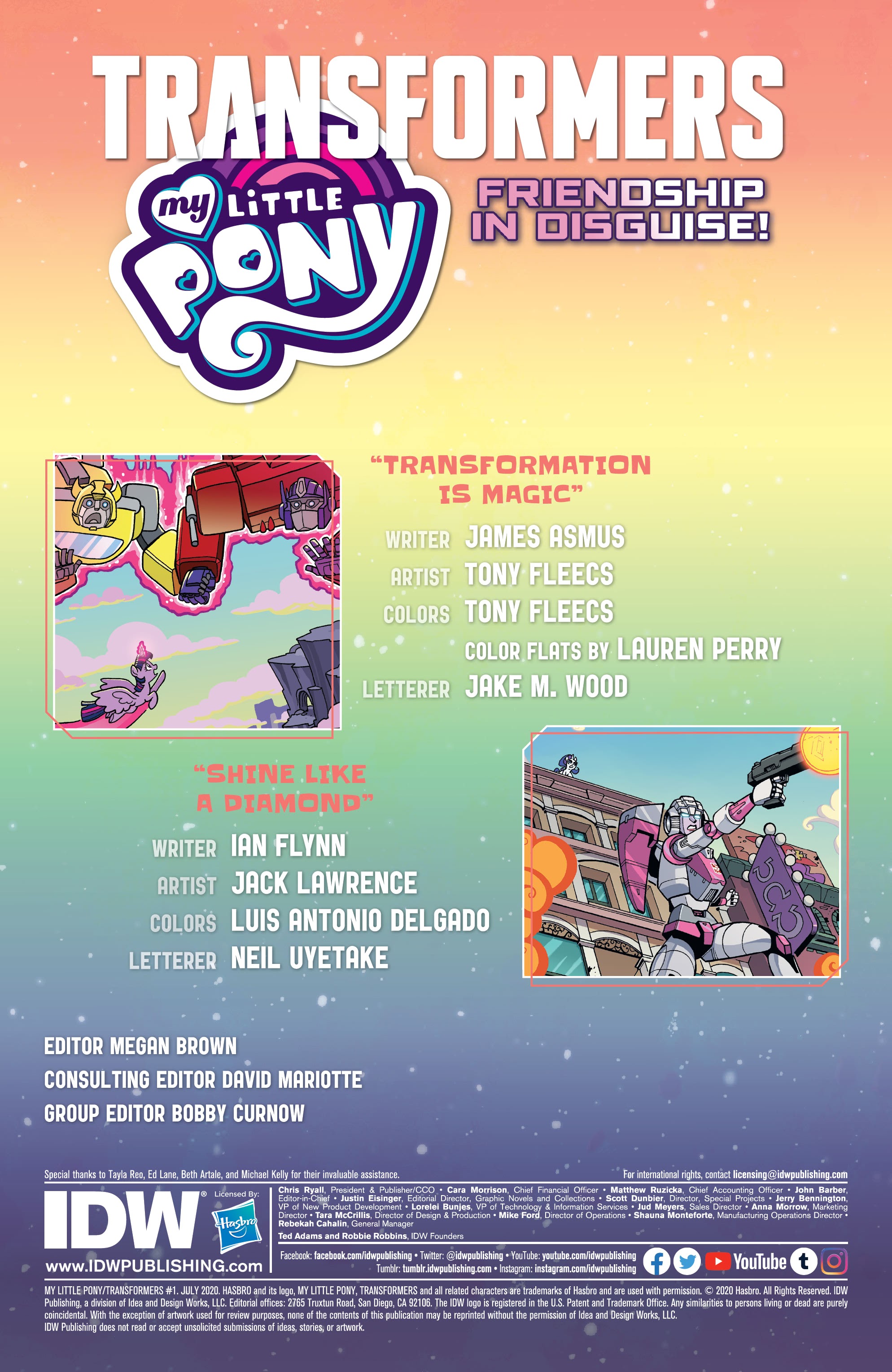 Read online My Little Pony/Transformers comic -  Issue #1 - 2