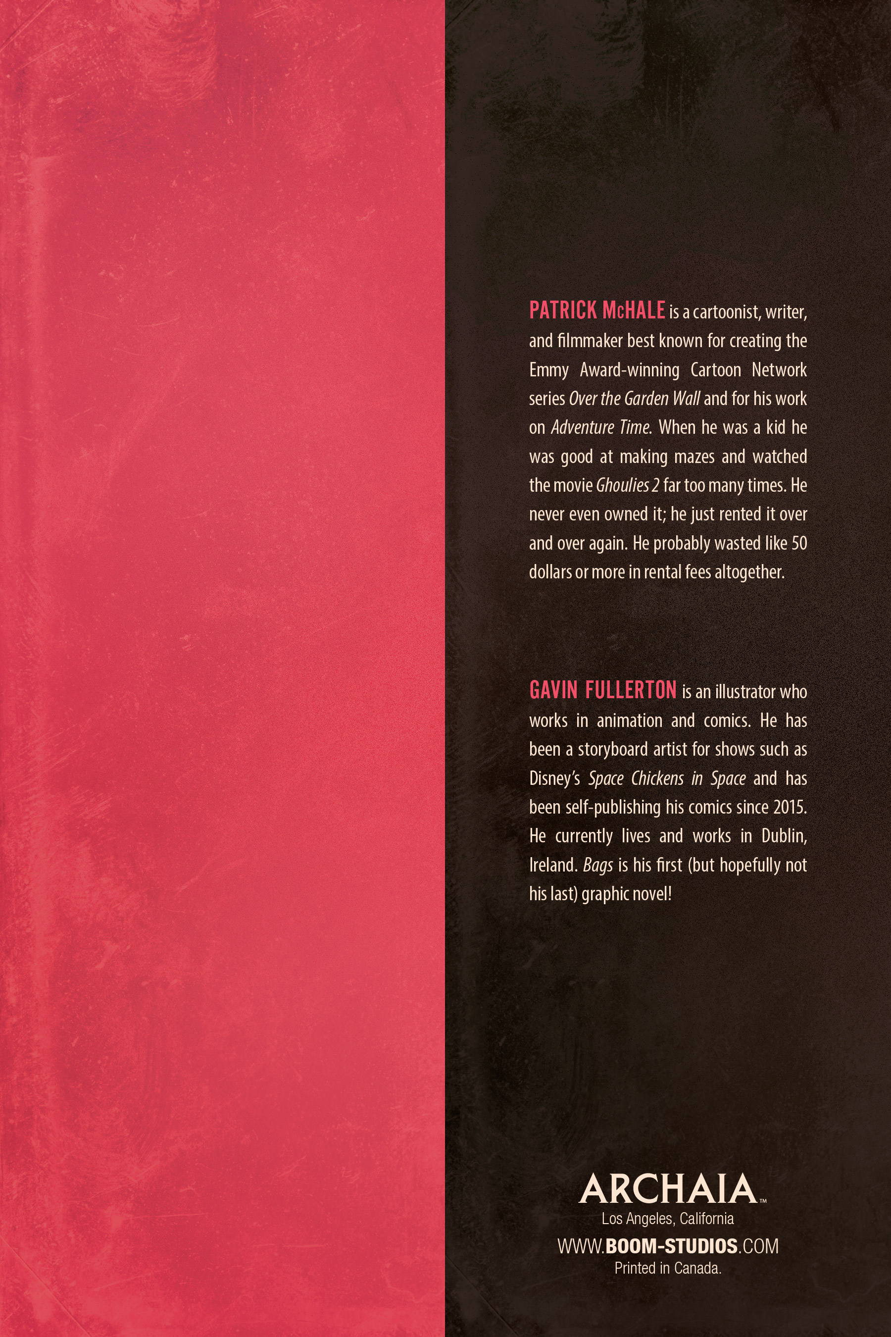 Read online Bags (or A Story Thereof) comic -  Issue # TPB - 98