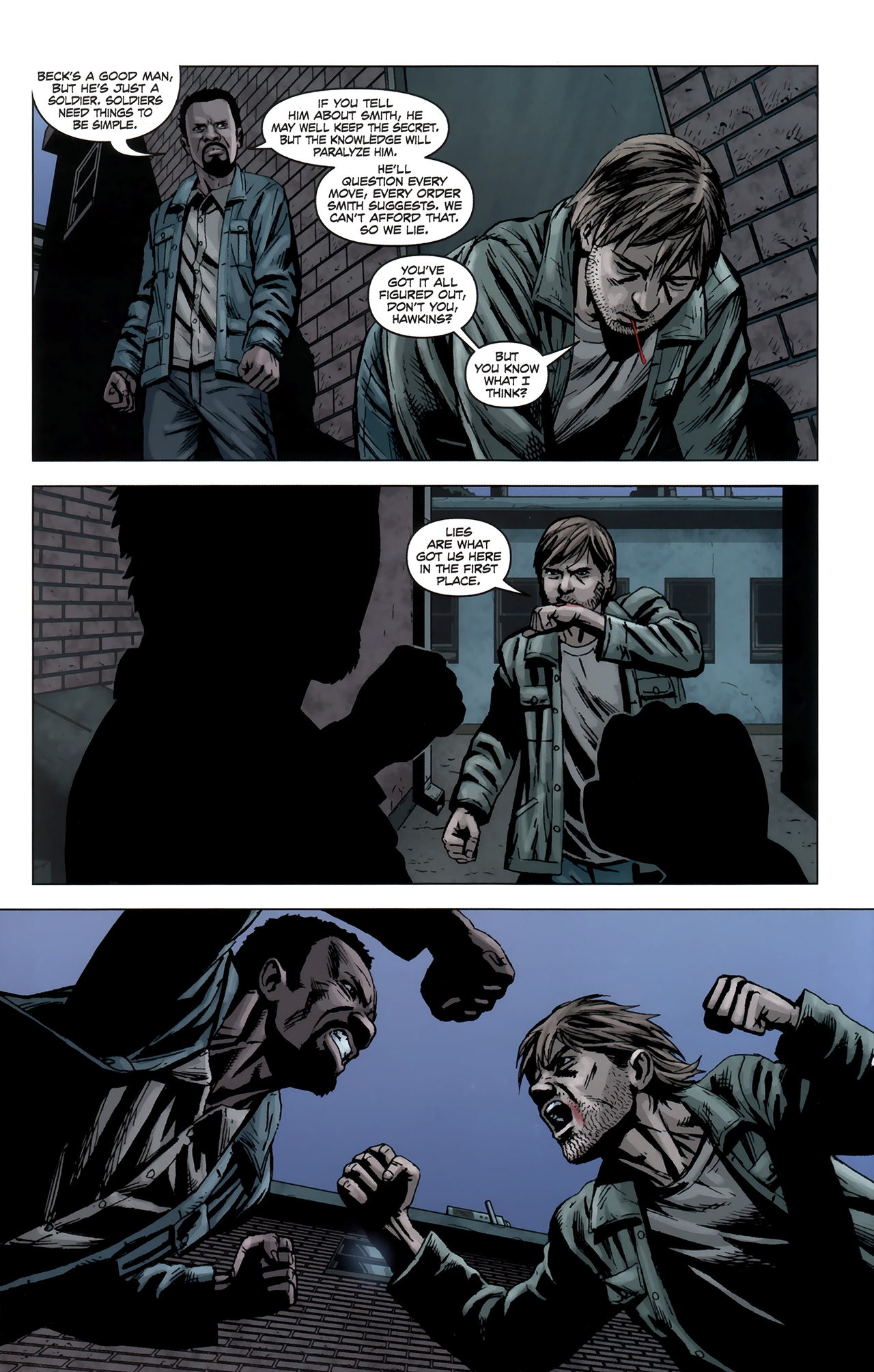 Read online Jericho comic -  Issue #6 - 20