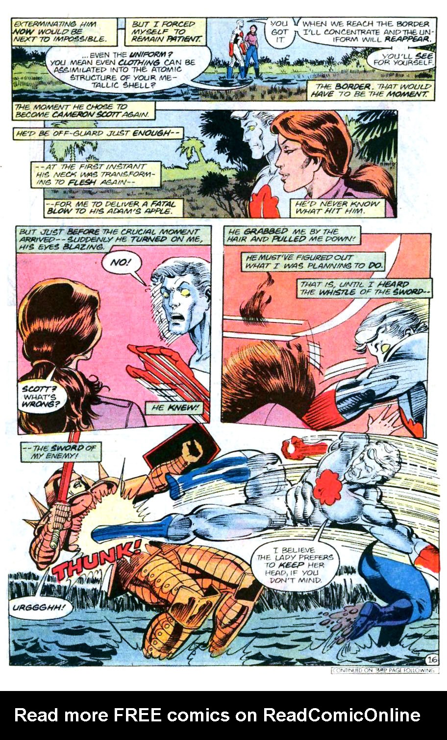 Read online Captain Atom (1987) comic -  Issue #8 - 17