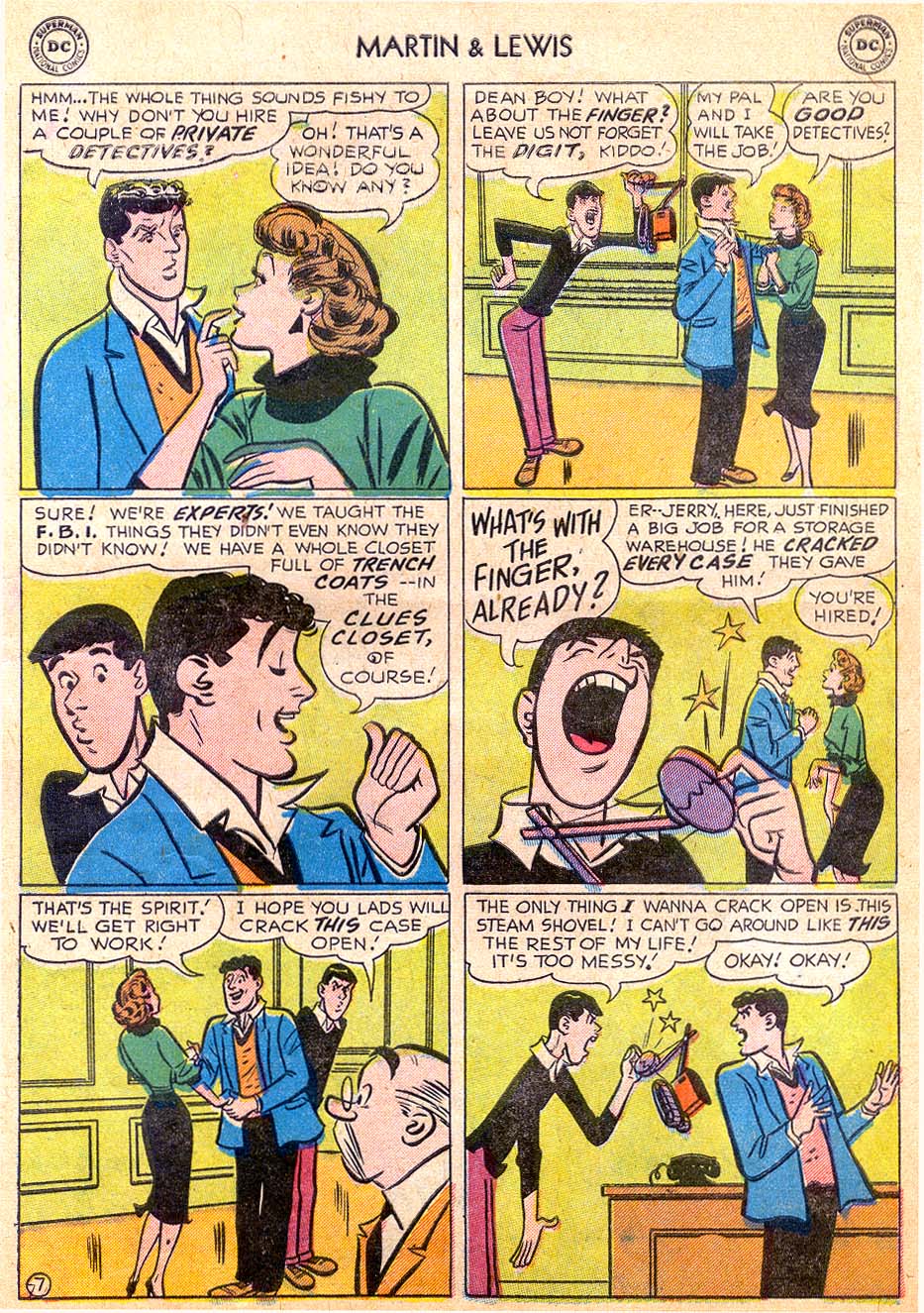Read online The Adventures of Dean Martin and Jerry Lewis comic -  Issue #31 - 9