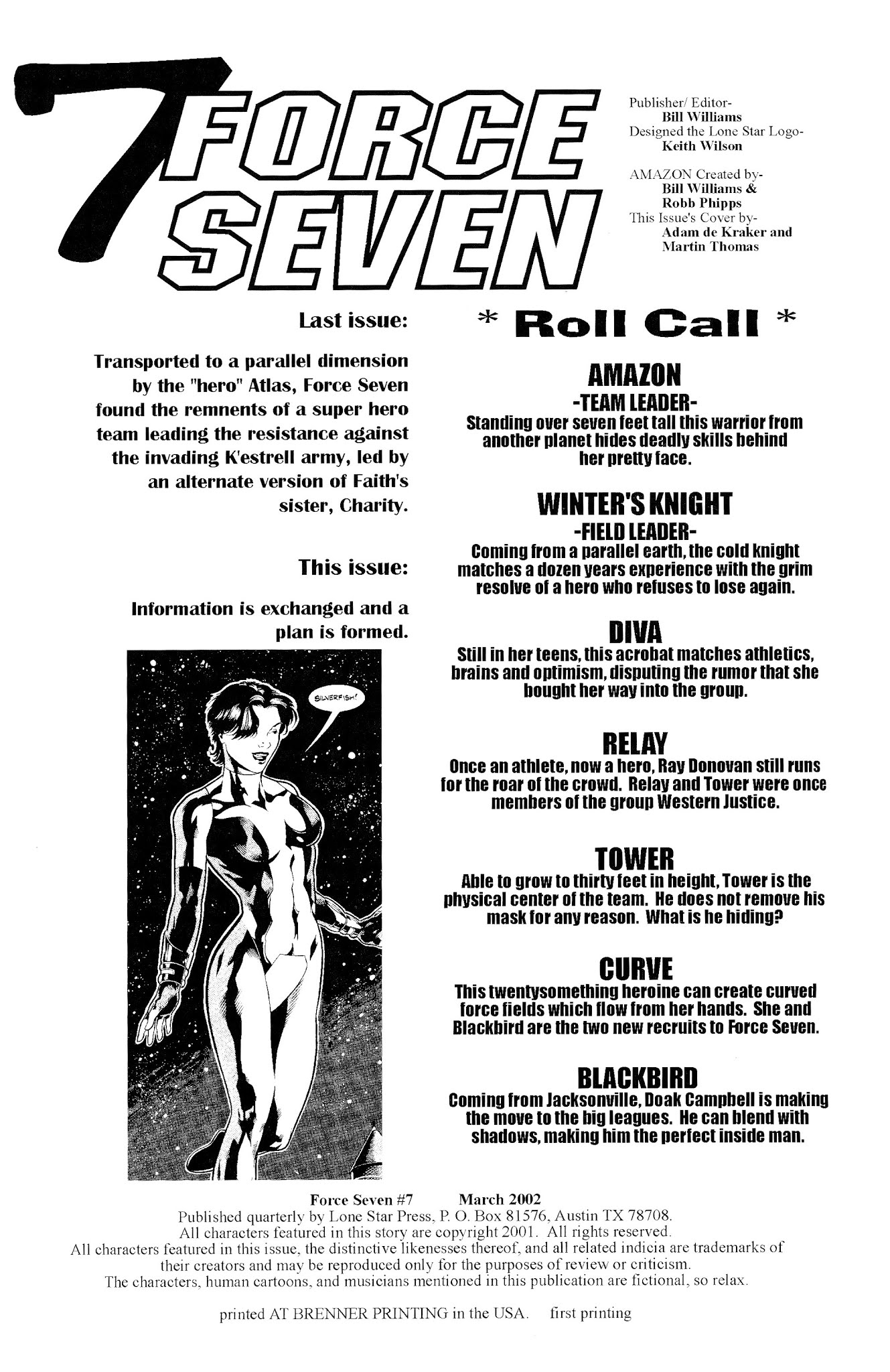 Read online Force Seven comic -  Issue #7 - 2