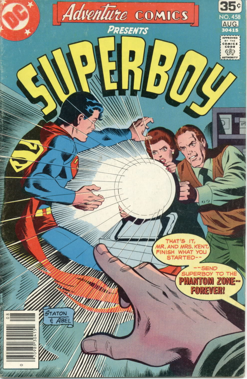 Read online Adventure Comics (1938) comic -  Issue #458 - 1
