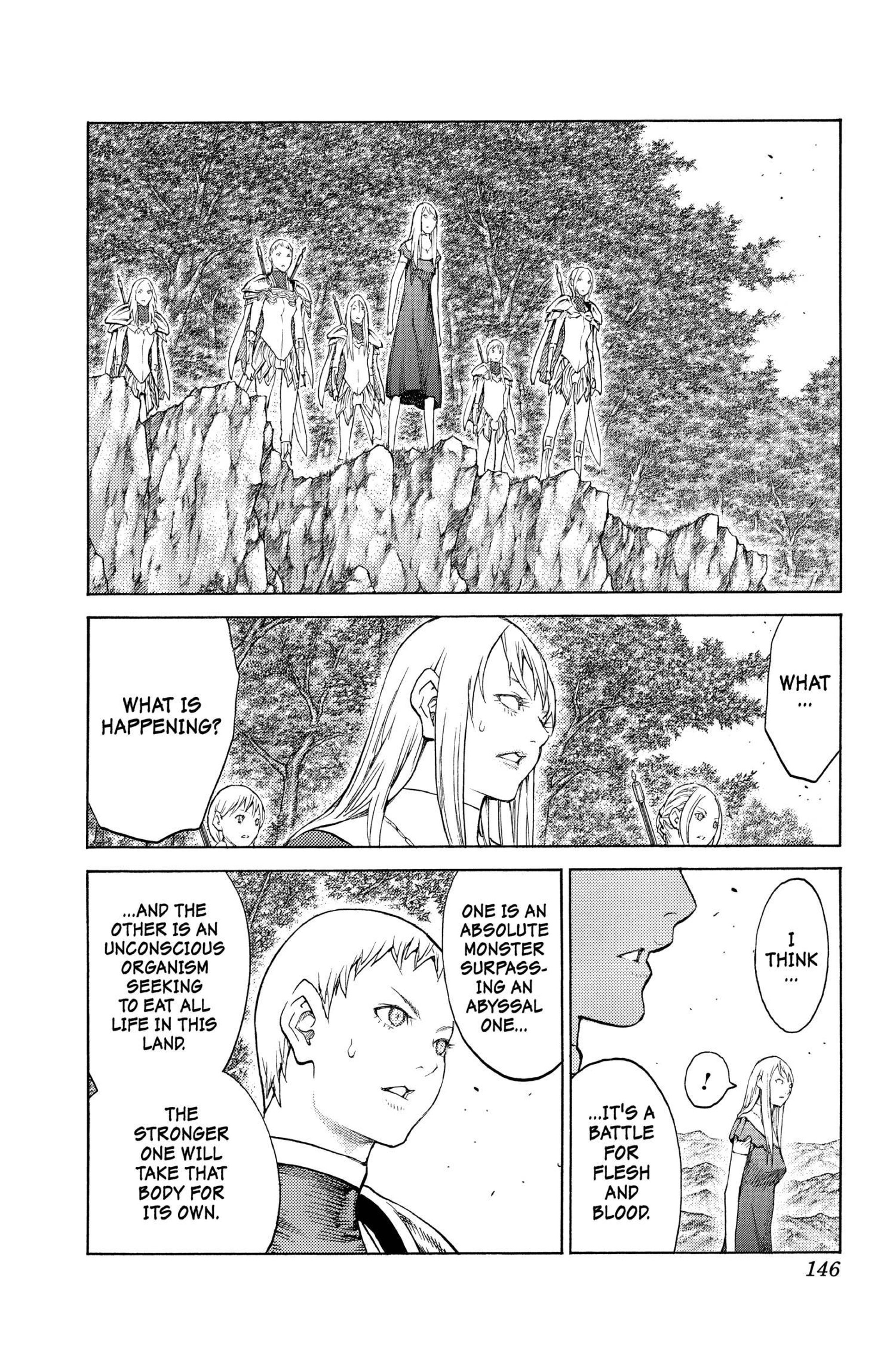 Read online Claymore comic -  Issue #23 - 132