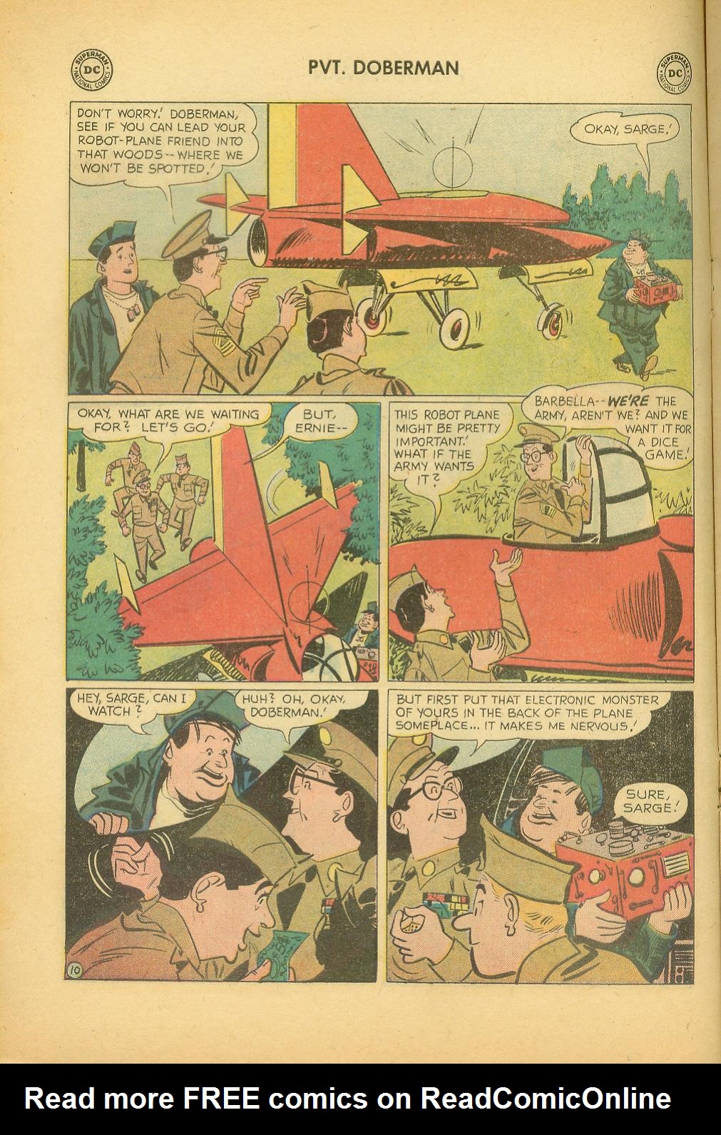 Read online Sgt. Bilko's Pvt. Doberman comic -  Issue #4 - 14