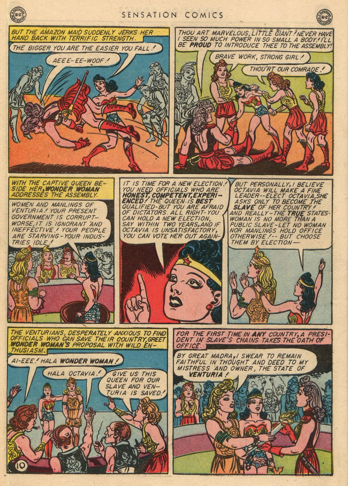 Read online Sensation (Mystery) Comics comic -  Issue #35 - 12