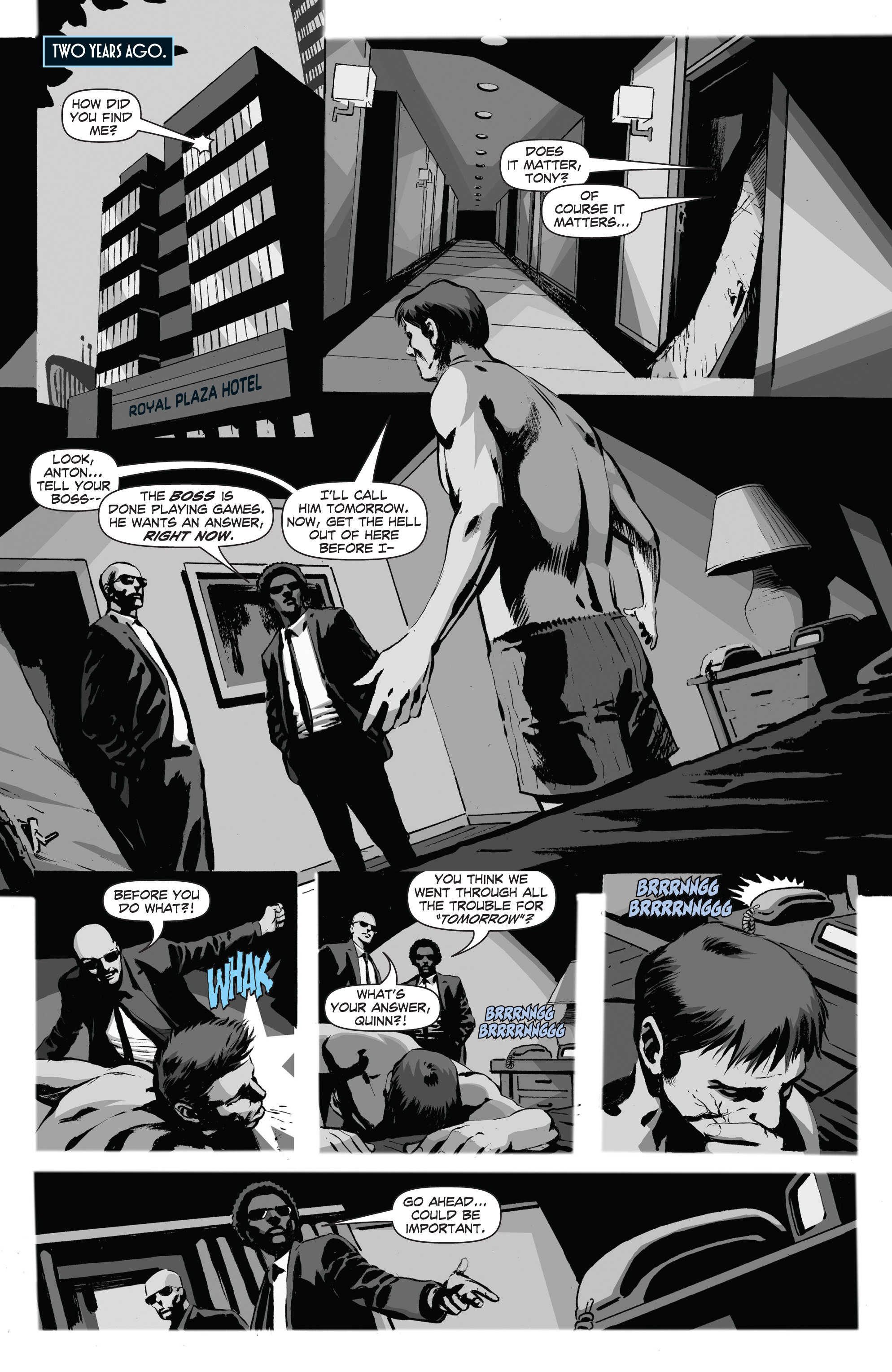 Read online The Black Bat comic -  Issue #4 - 5
