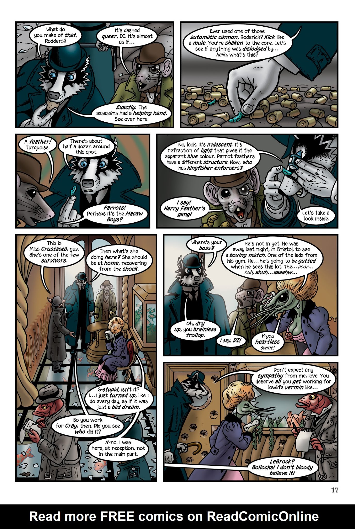 Read online Grandville Force Majeur comic -  Issue # TPB (Part 1) - 19