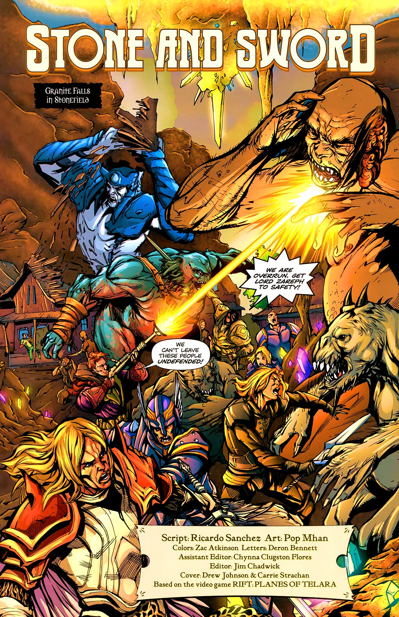 Read online Telara Chronicles comic -  Issue #3 - 2
