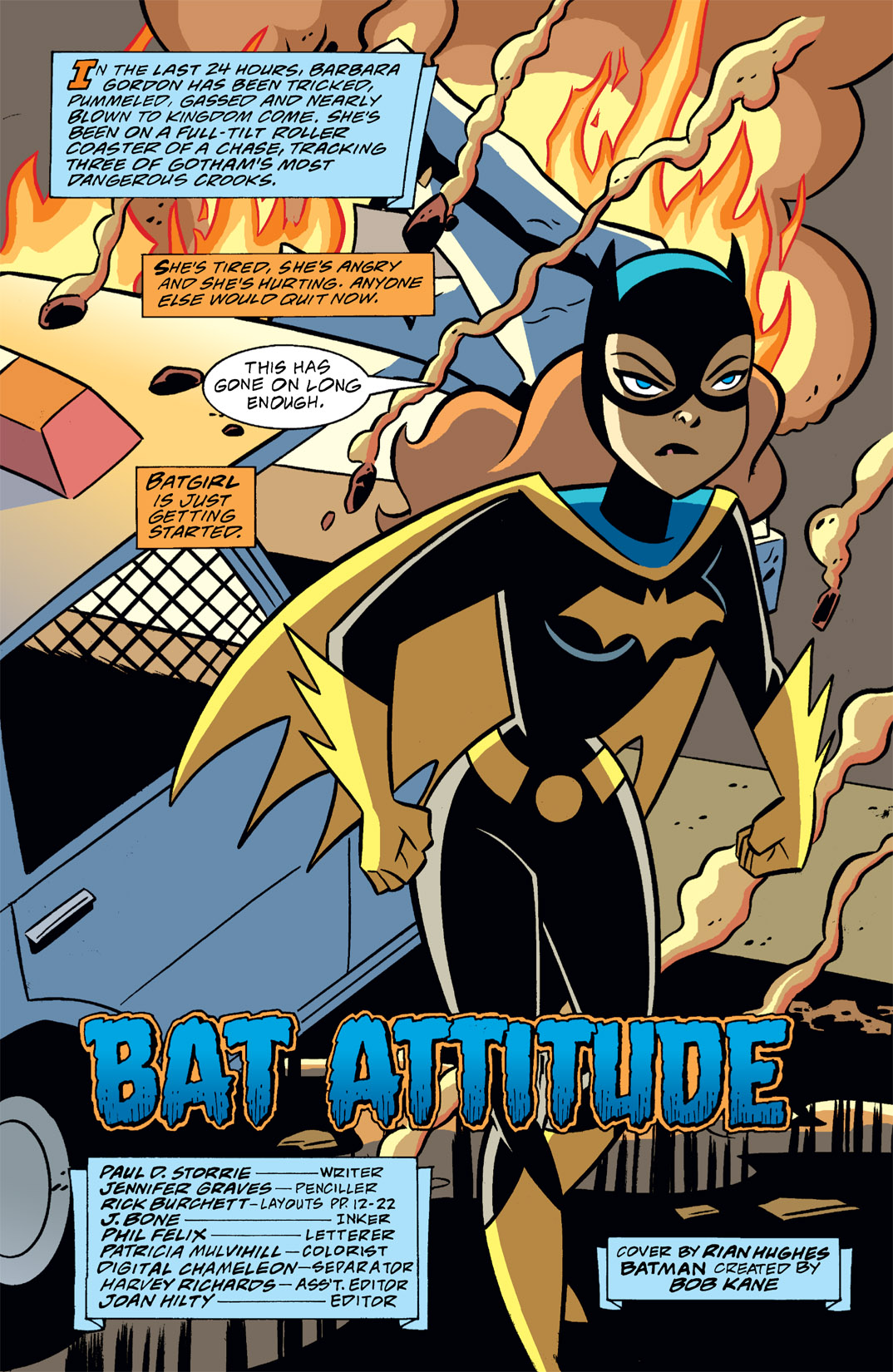 Read online Gotham Girls comic -  Issue #5 - 2