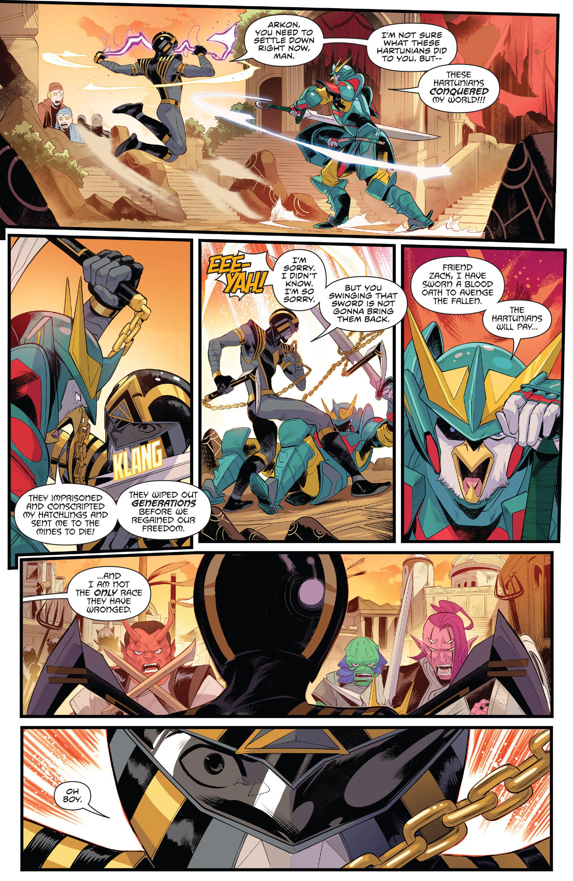 Read online Power Rangers comic -  Issue #9 - 12