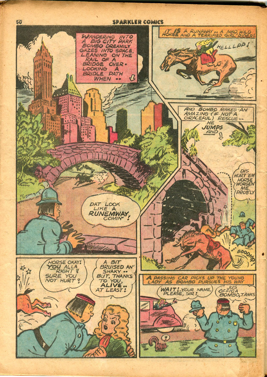 Read online Sparkler Comics comic -  Issue #15 - 52