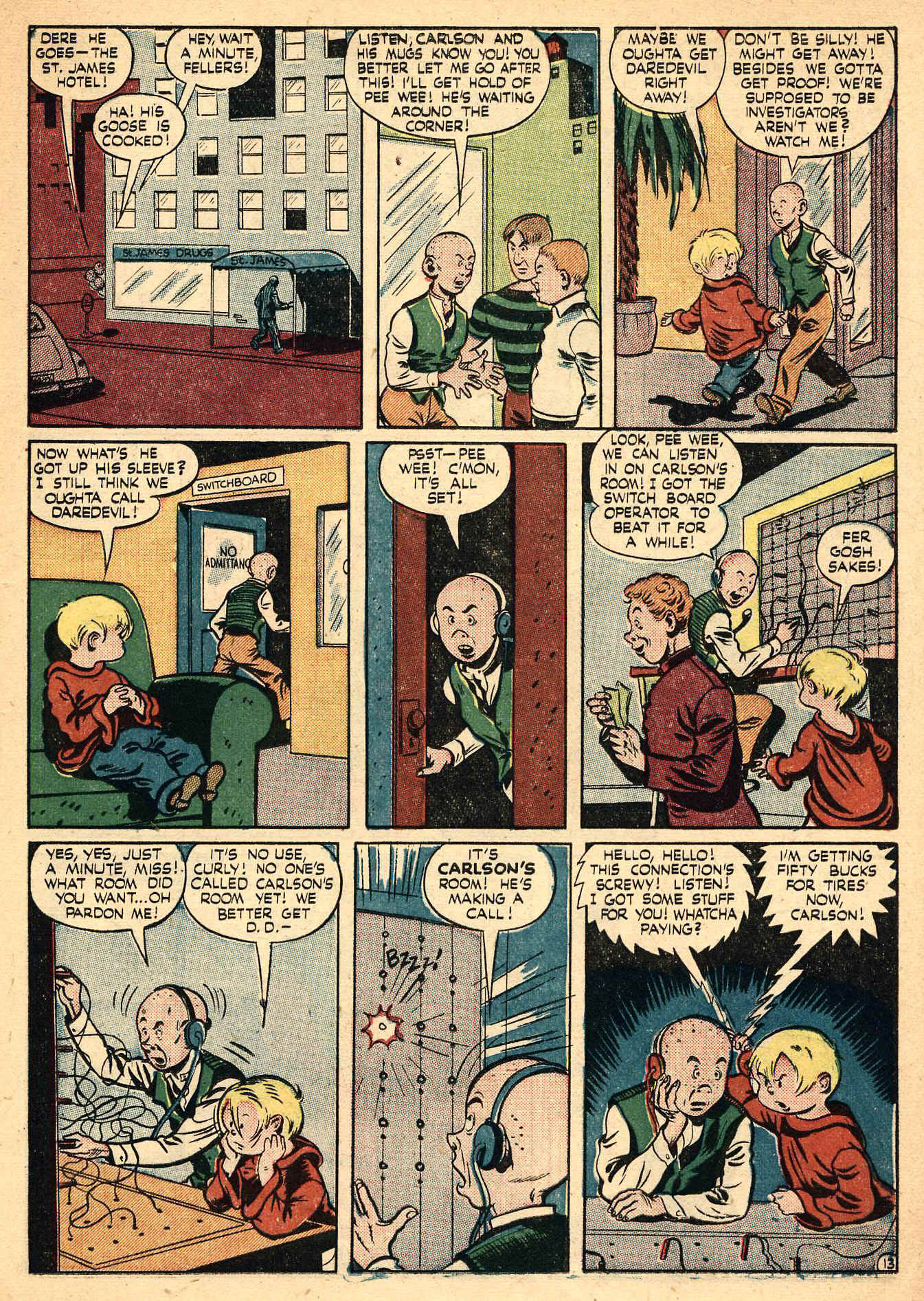 Read online Daredevil (1941) comic -  Issue #32 - 15