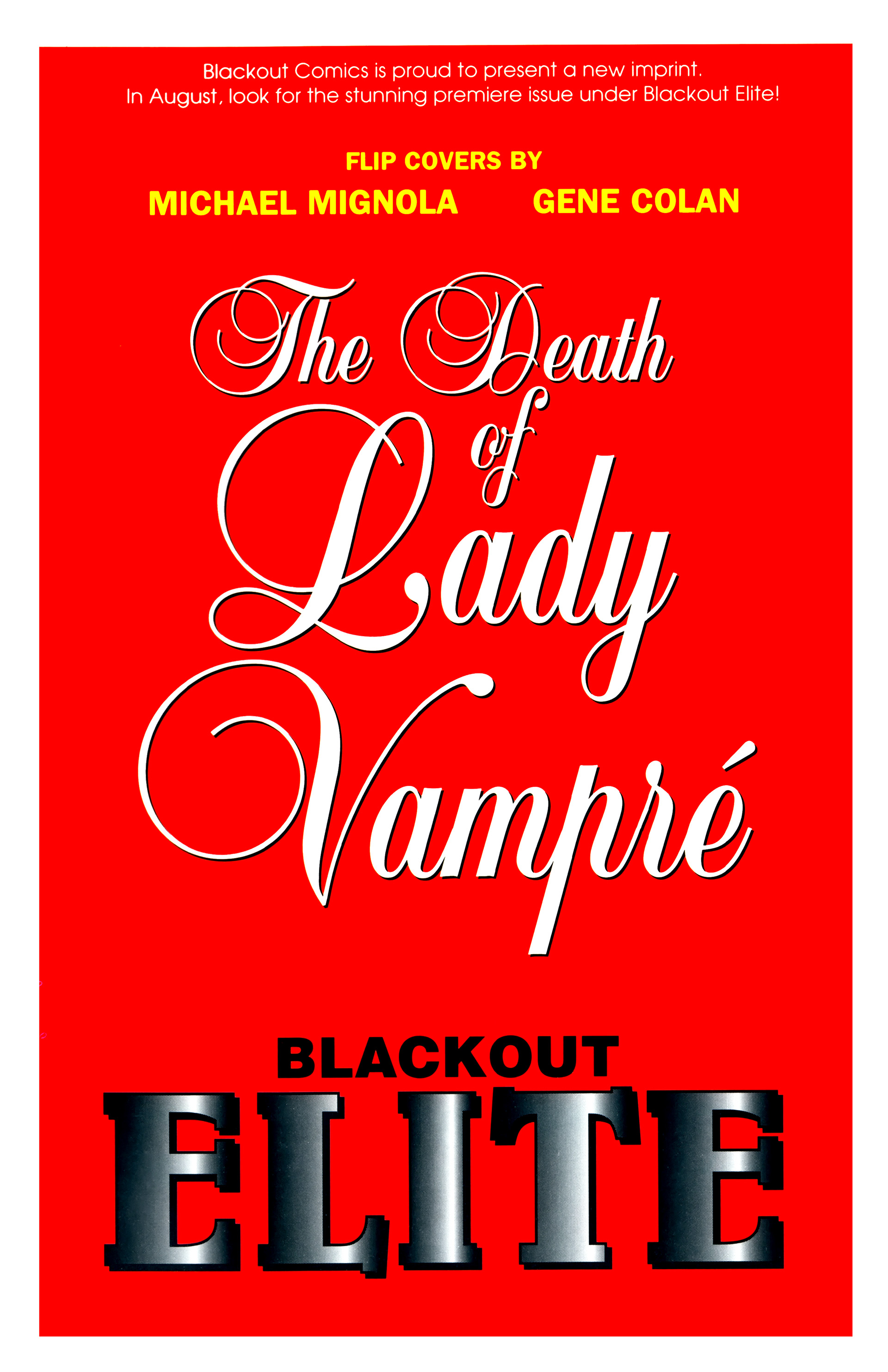 Read online Lady Vampre comic -  Issue #0 - 32