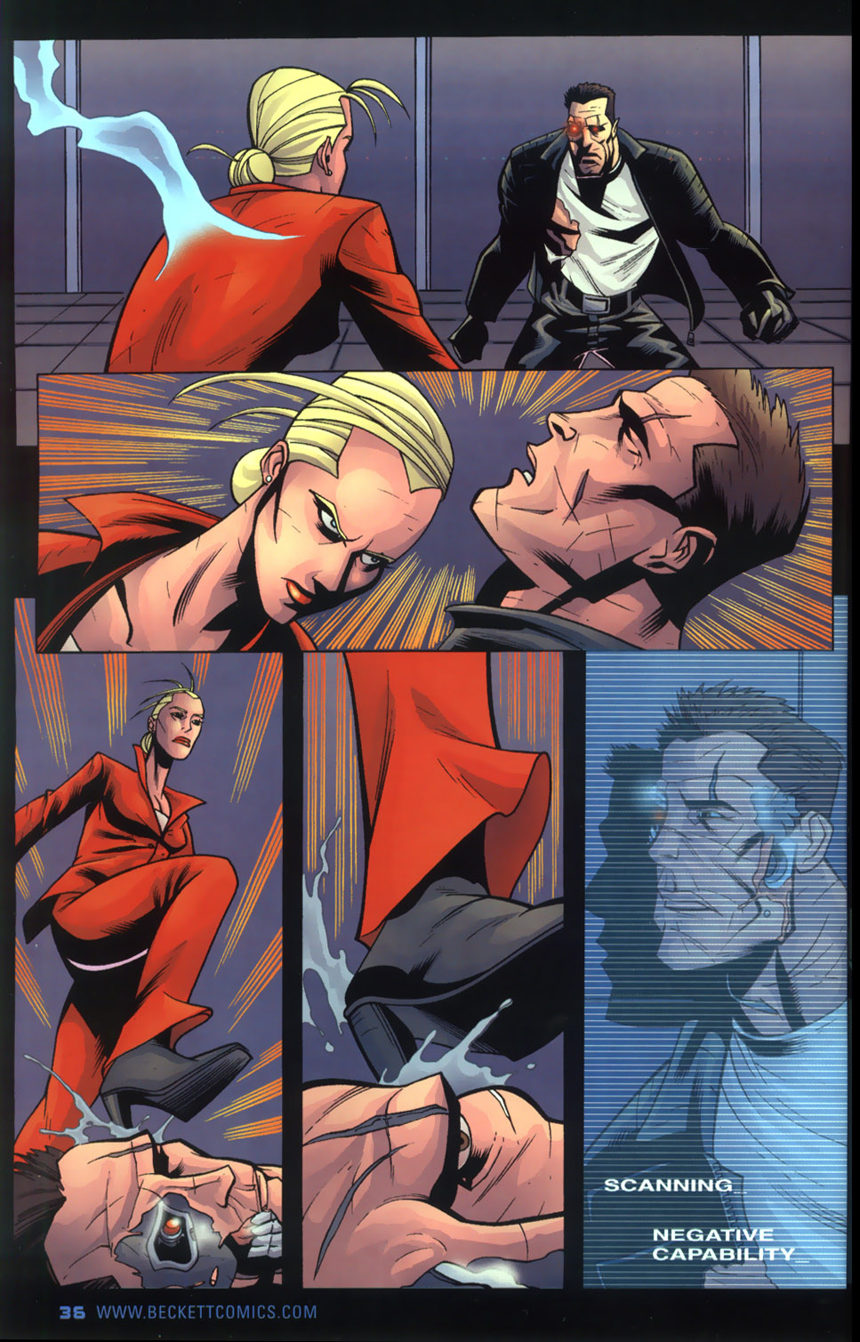 Read online Terminator 3 comic -  Issue #4 - 38
