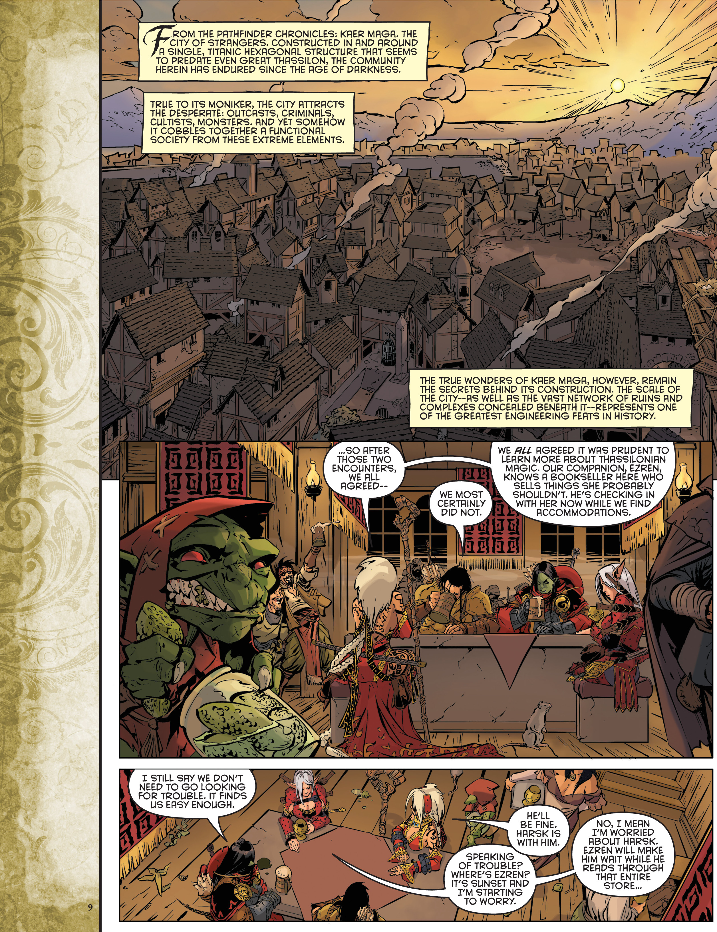 Read online Pathfinder: Spiral Of Bones comic -  Issue # _TPB (Part 1) - 9