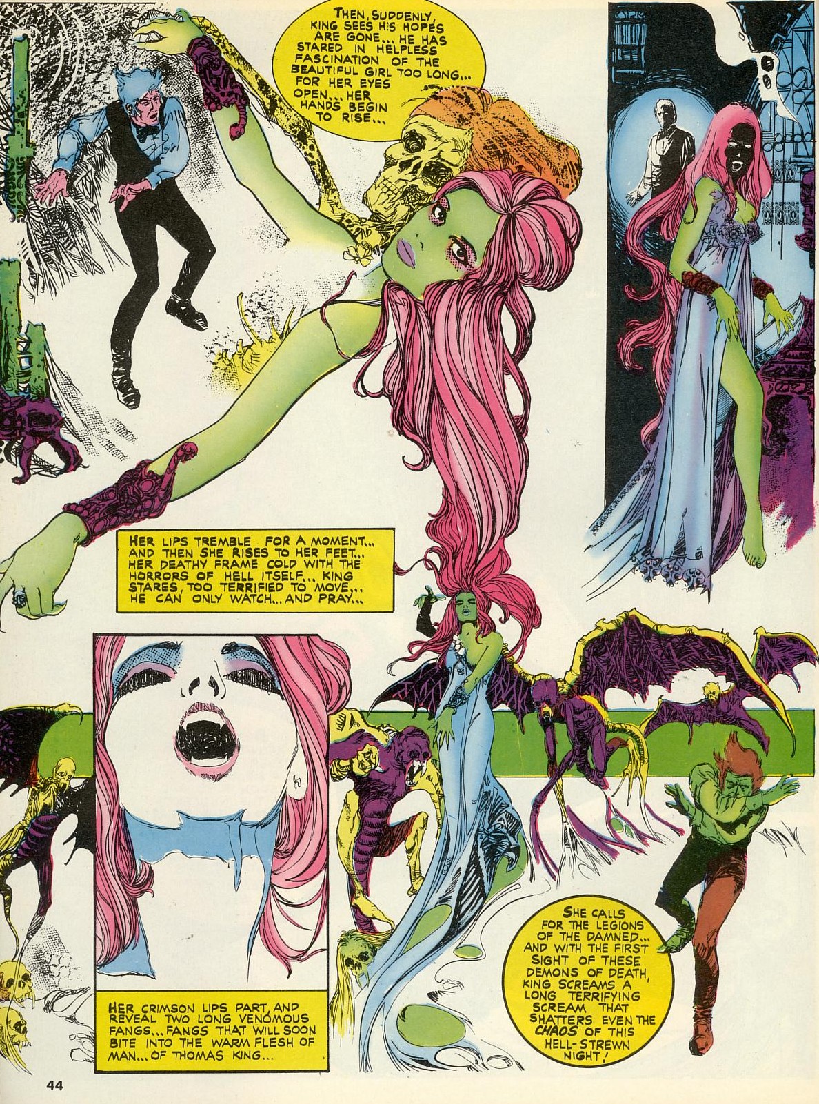Read online Vampirella (1969) comic -  Issue #22 - 44