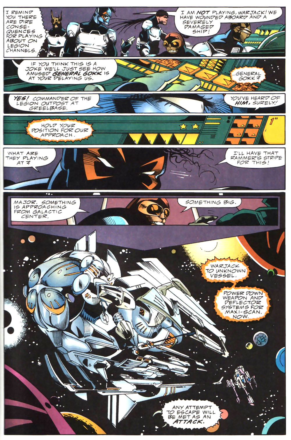 Read online Alien Legion: On the Edge comic -  Issue #3 - 19
