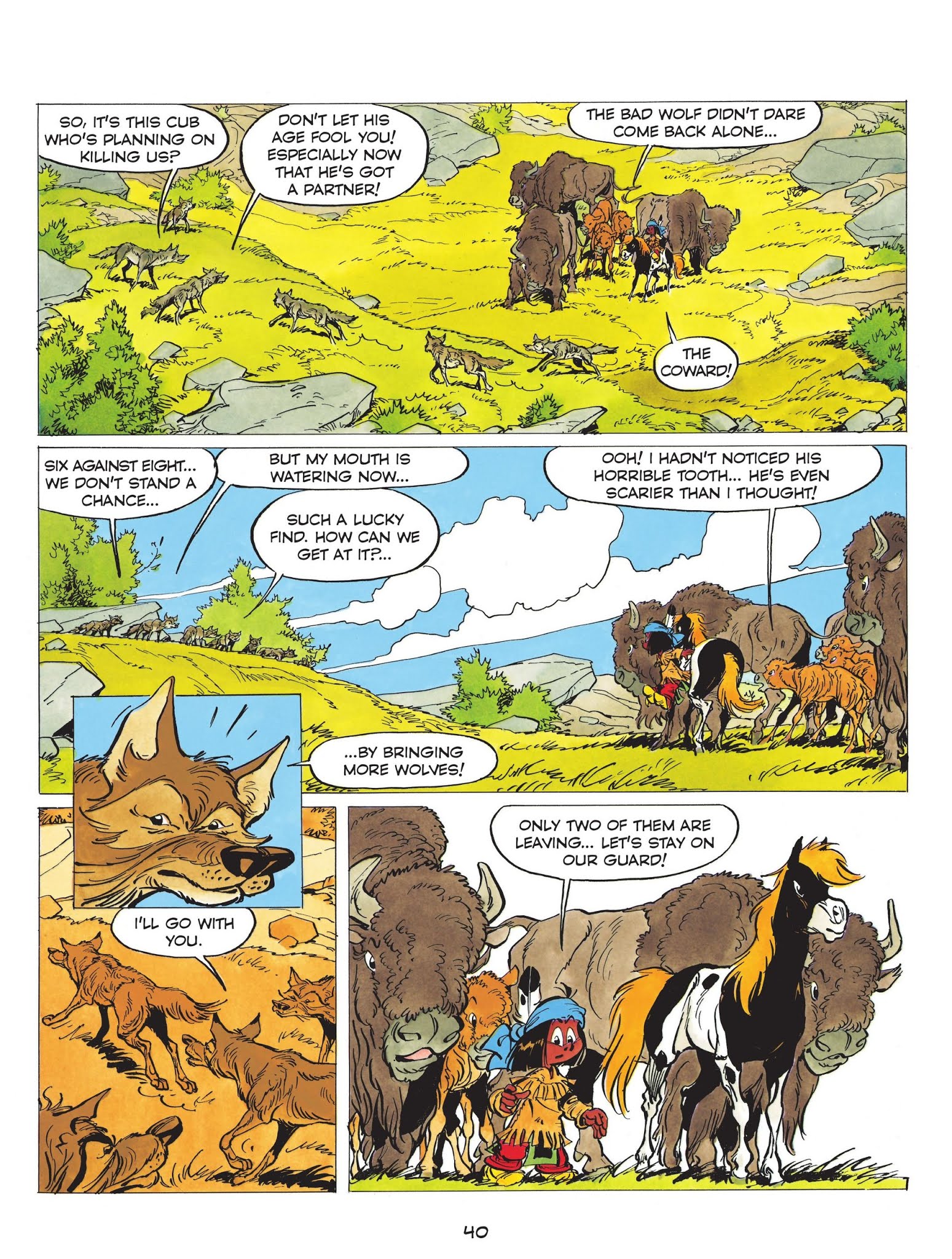 Read online Yakari comic -  Issue #14 - 42