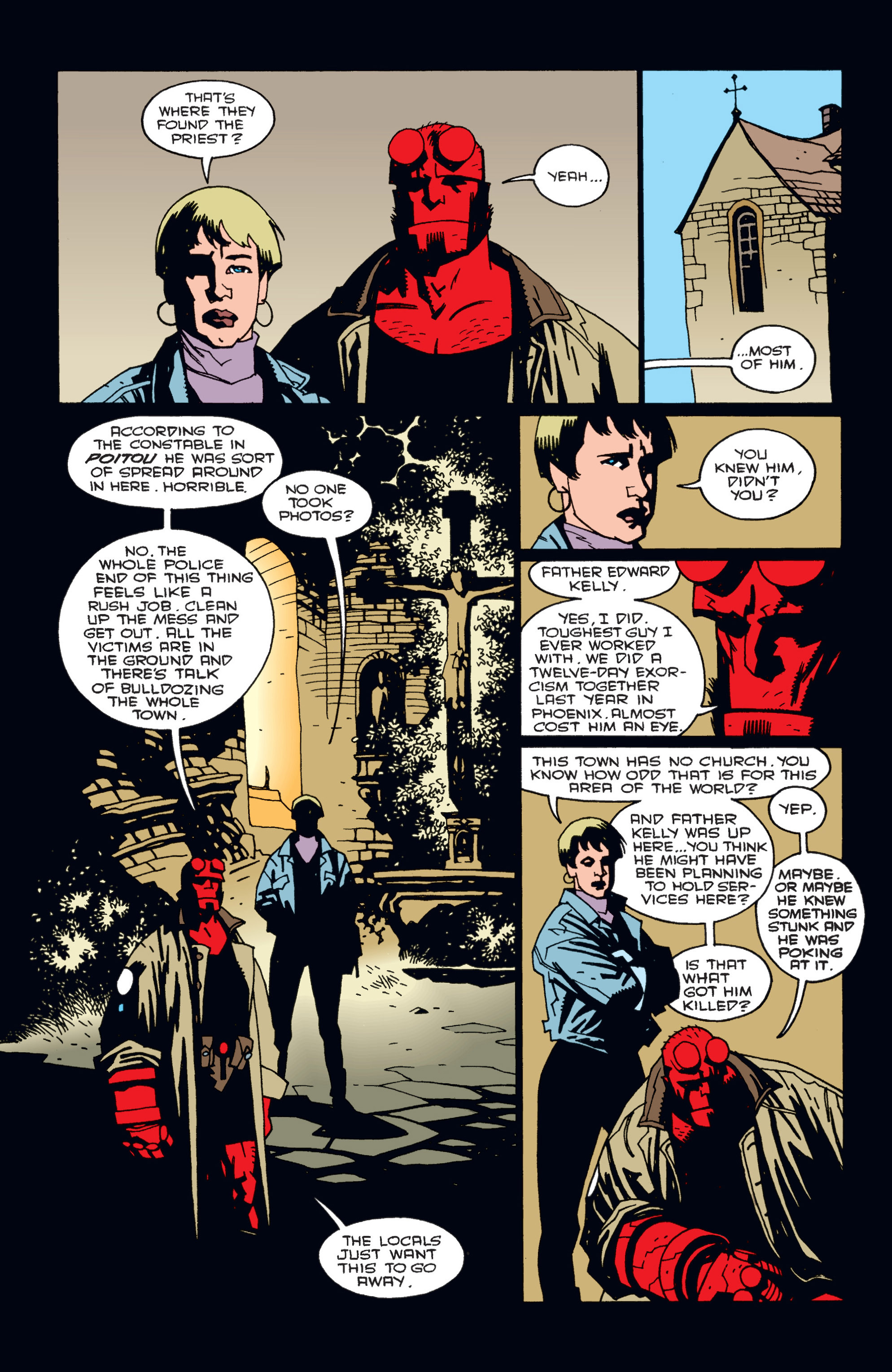 Read online Hellboy comic -  Issue #3 - 89