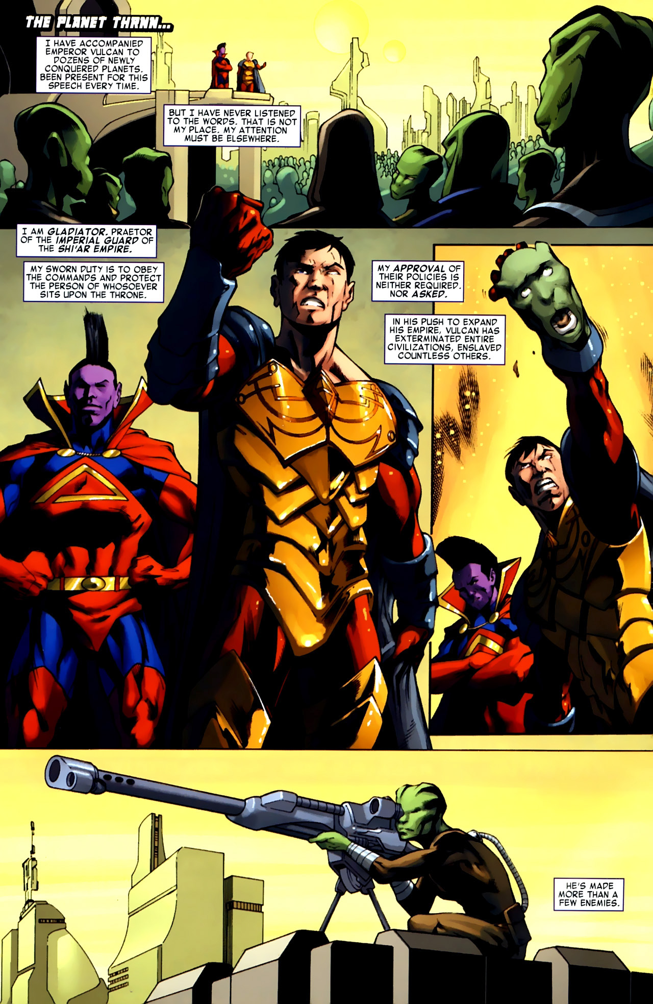 Read online War of Kings: Warriors comic -  Issue #1 - 3