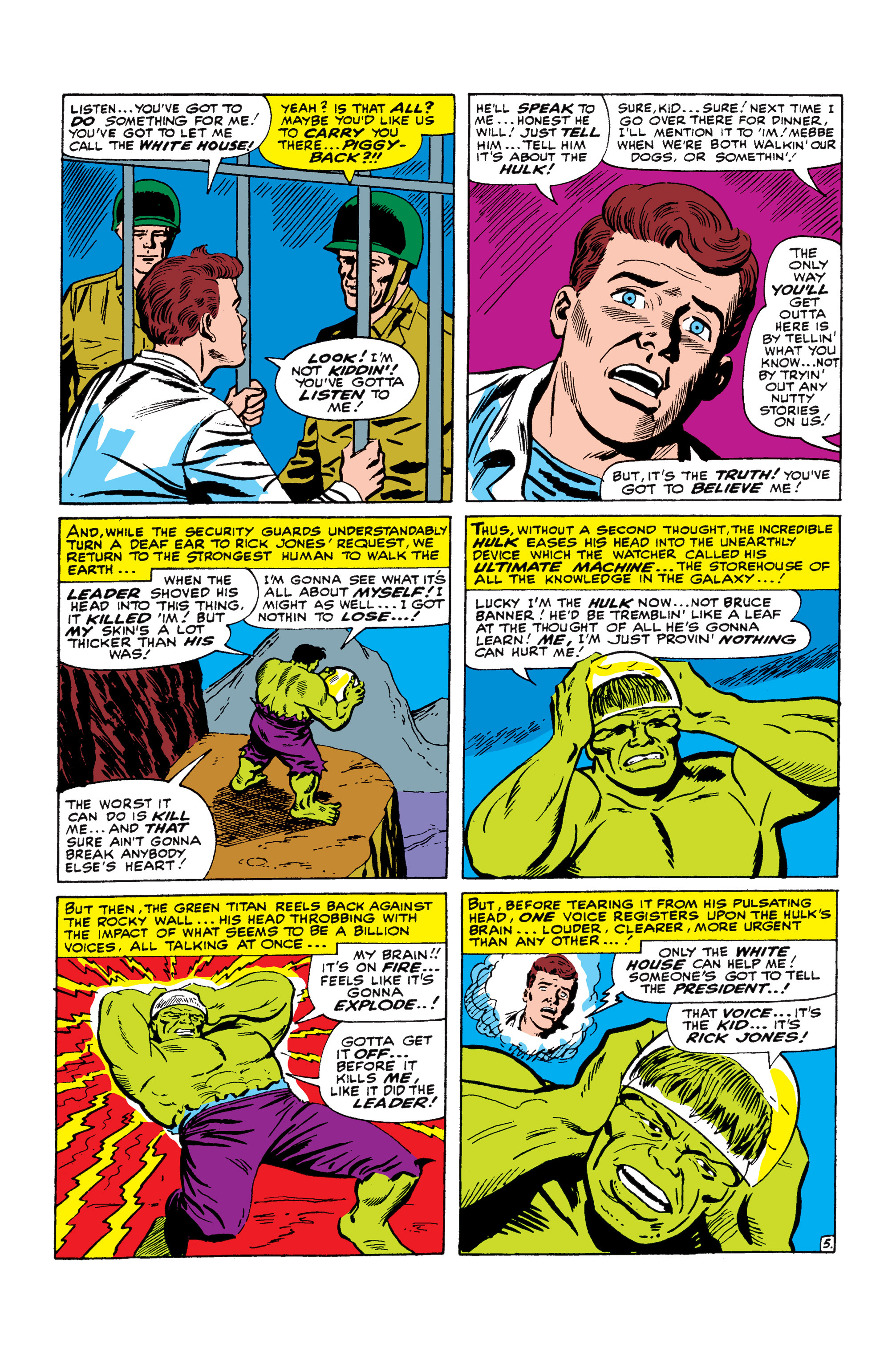 Read online Marvel Masterworks: The Incredible Hulk comic -  Issue # TPB 2 (Part 2) - 94