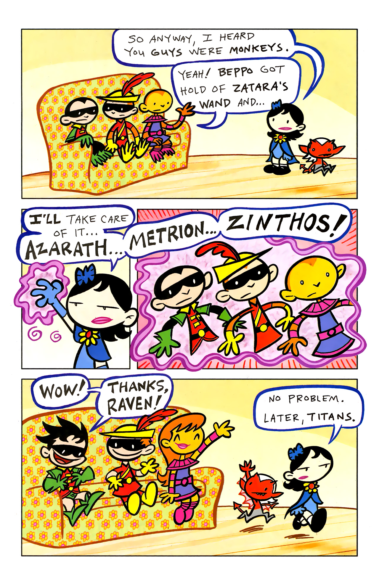 Read online Tiny Titans comic -  Issue #9 - 19