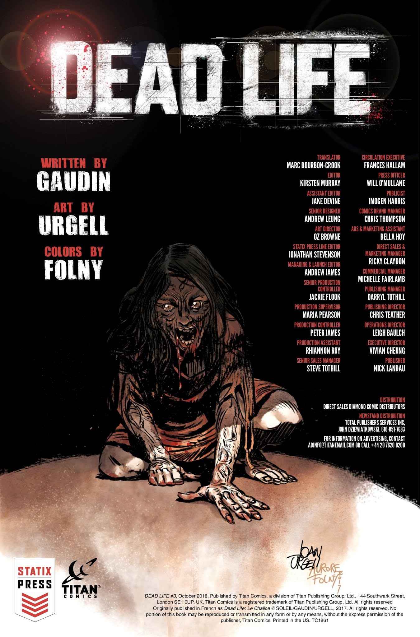 Read online Dead Life comic -  Issue #3 - 2