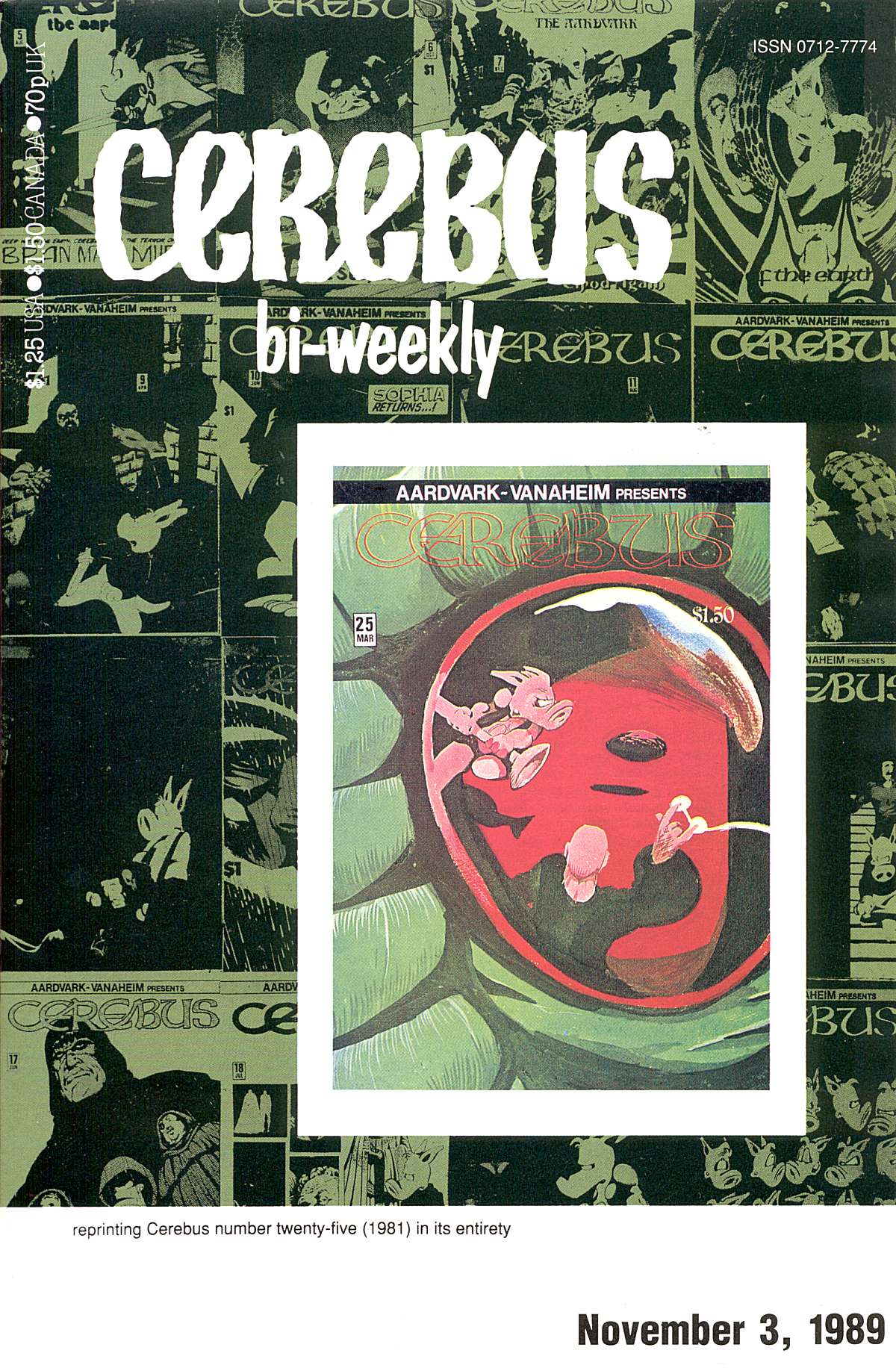 Read online Cerebus comic -  Issue #25 - 1