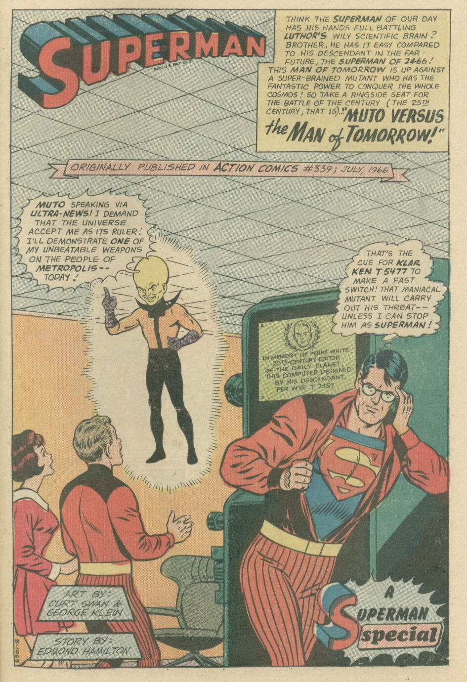 Read online Superman (1939) comic -  Issue #248 - 35