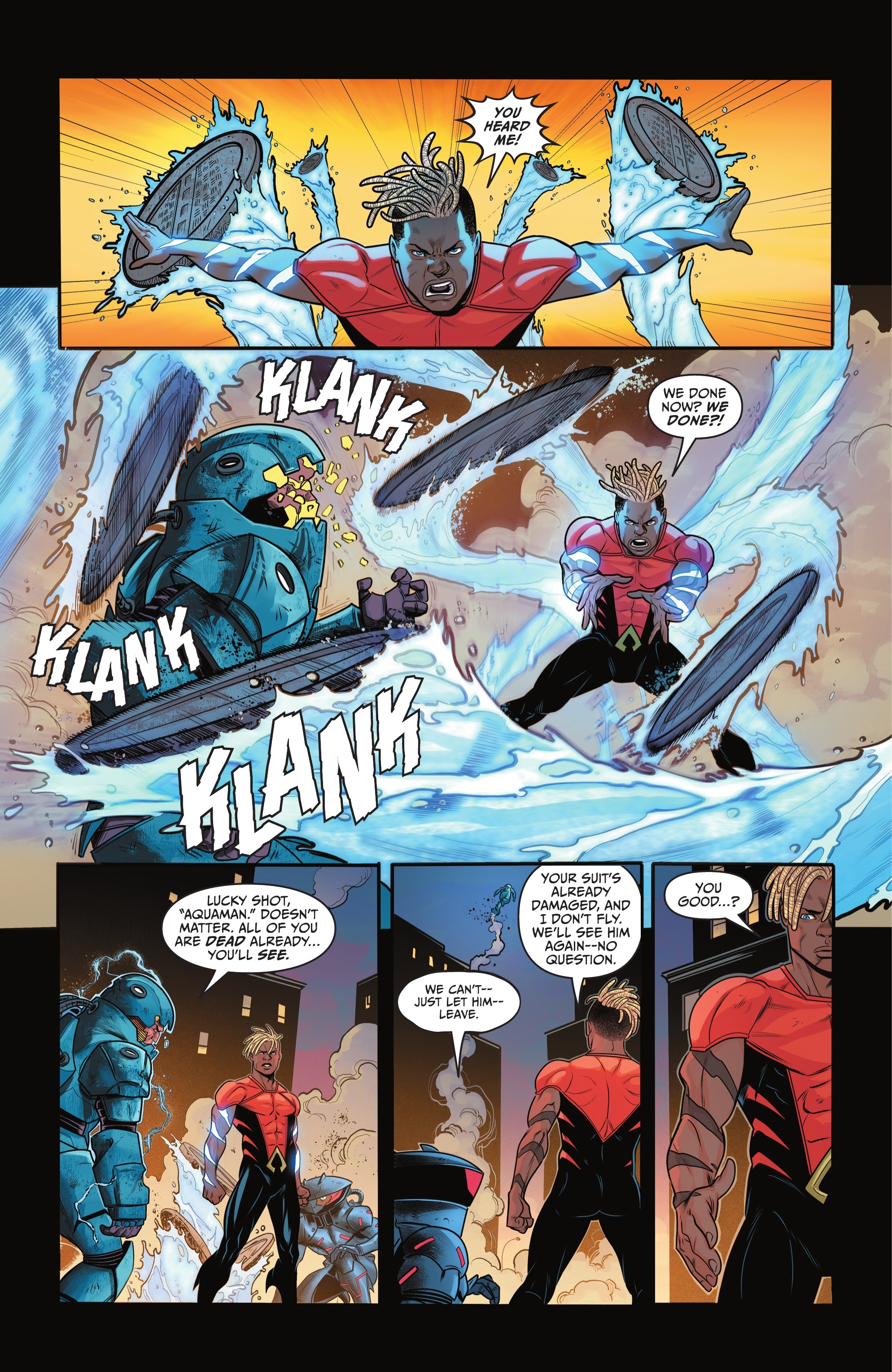 Read online Aquamen comic -  Issue #4 - 10