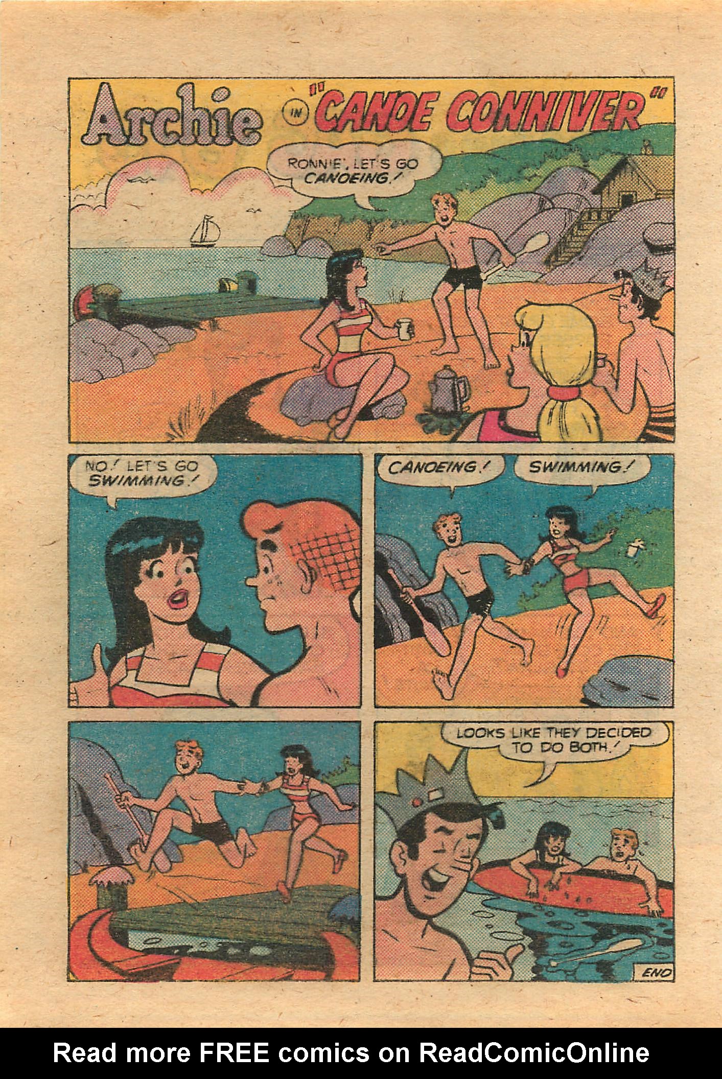 Read online Archie...Archie Andrews, Where Are You? Digest Magazine comic -  Issue #19 - 76