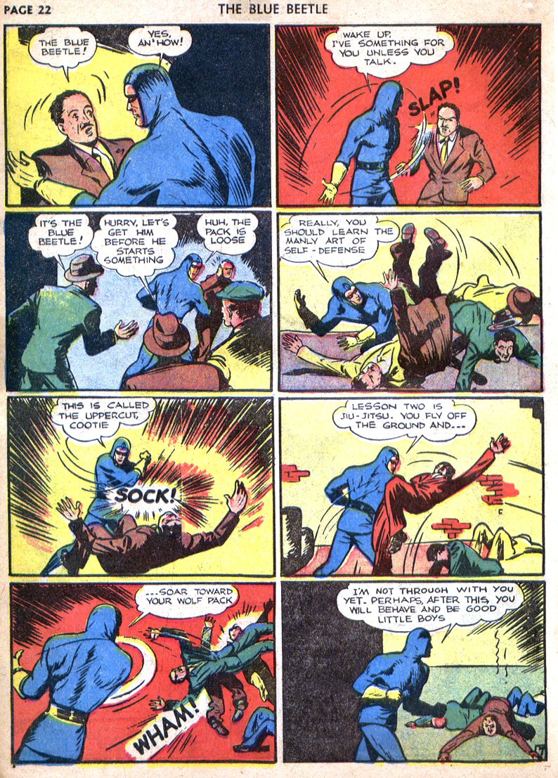 Read online The Blue Beetle comic -  Issue #4 - 23
