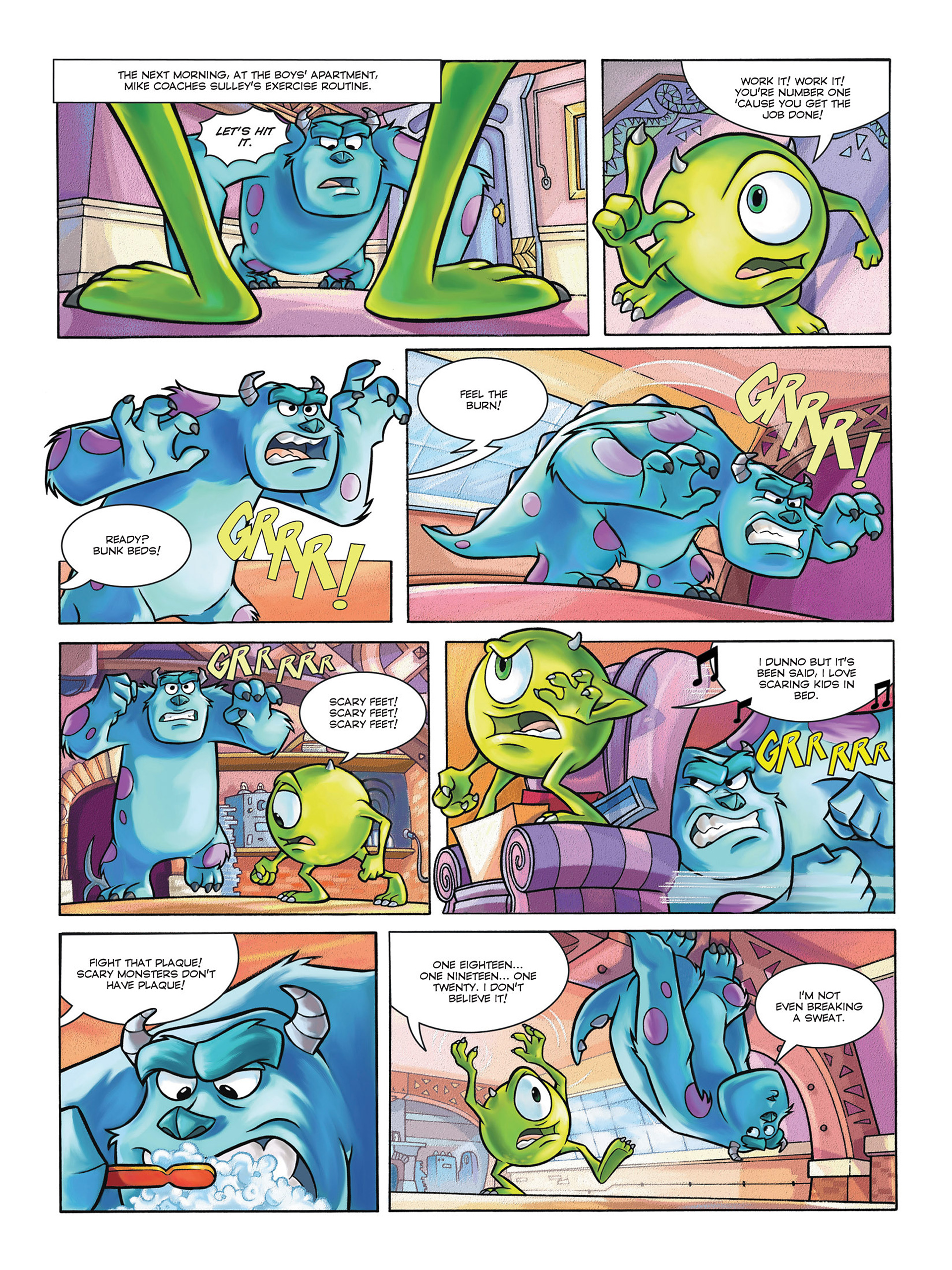 Read online Monsters, Inc. comic -  Issue # Full - 4