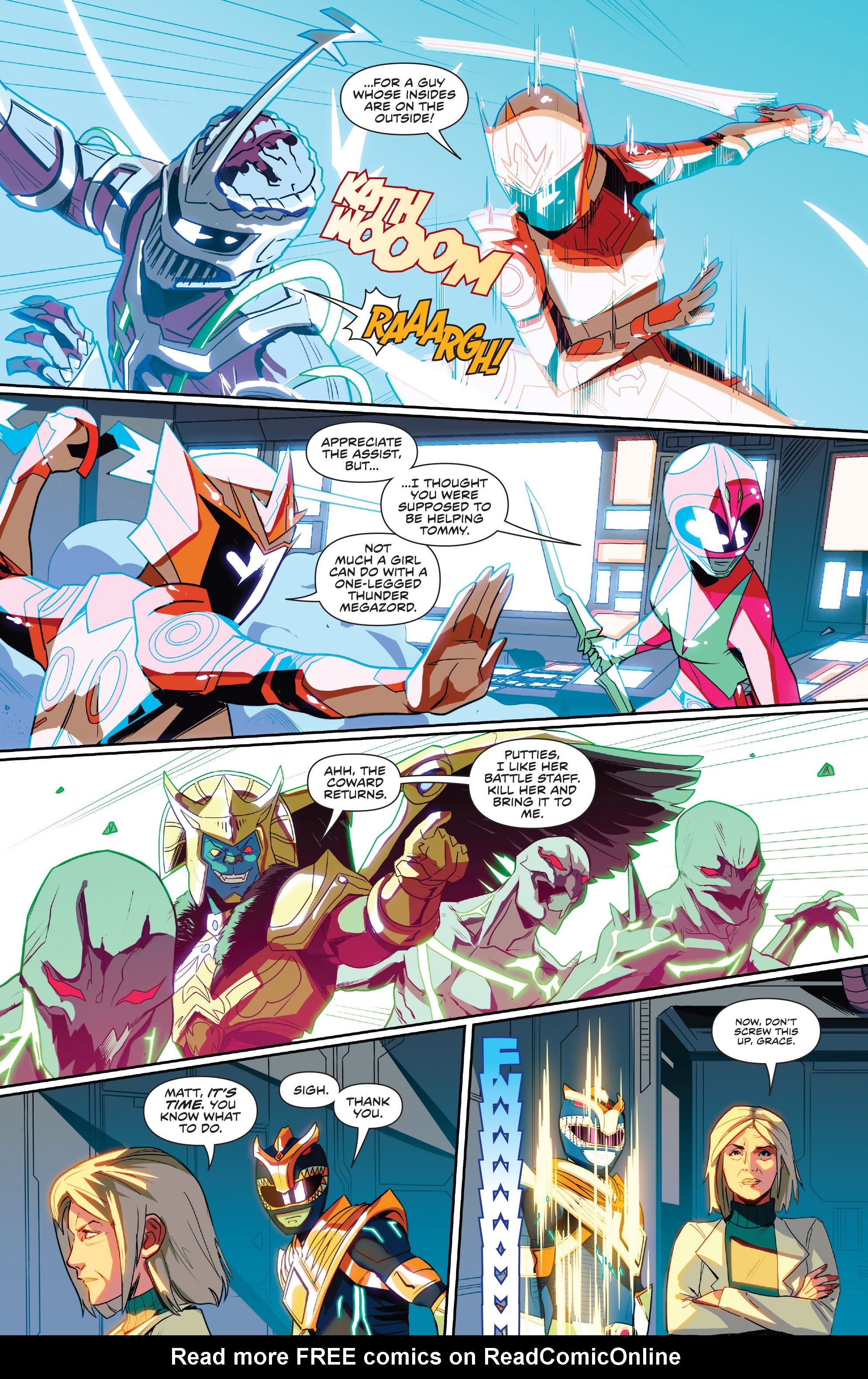 Read online Mighty Morphin comic -  Issue #8 - 11