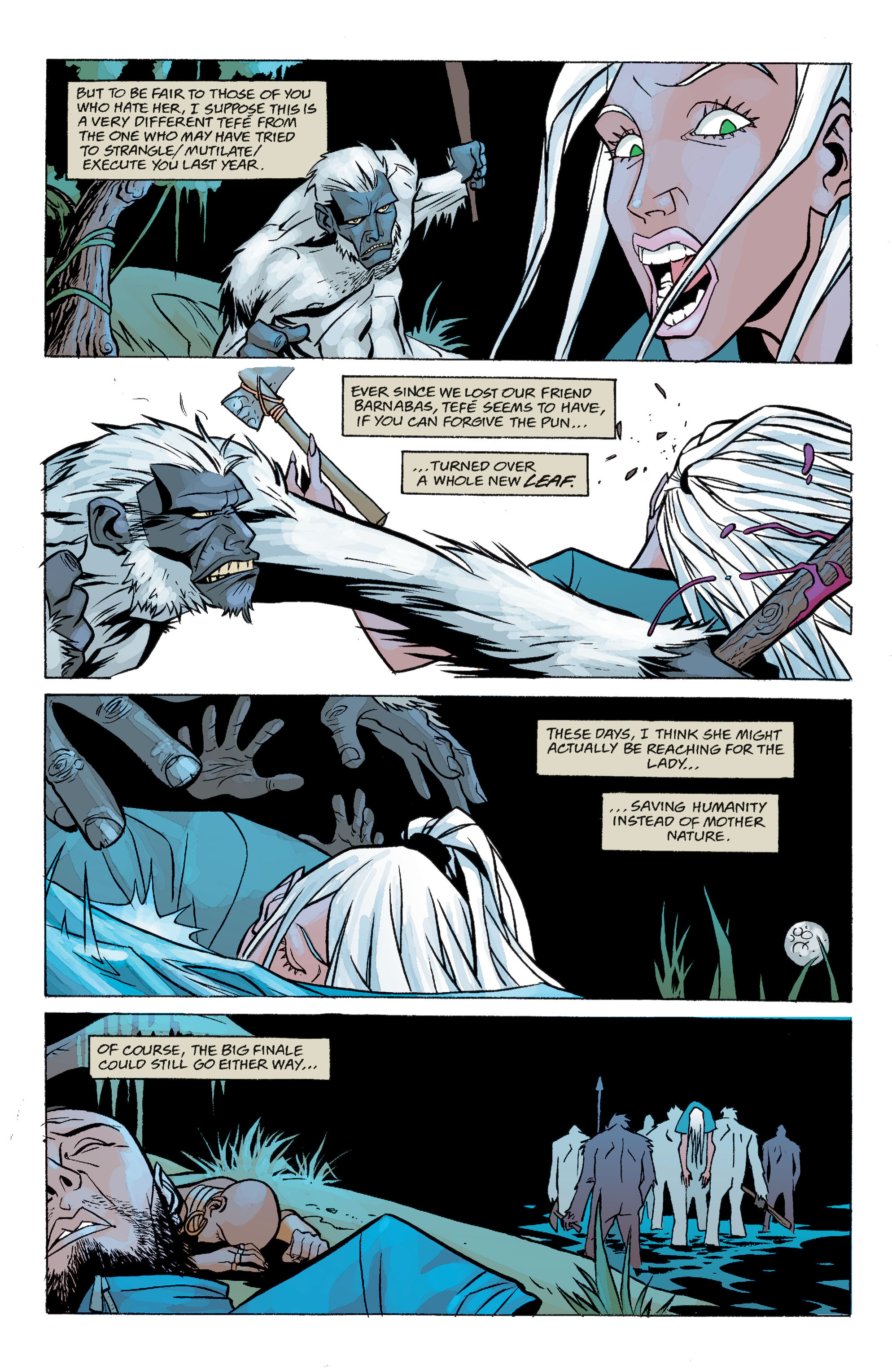 Read online Swamp Thing (2000) comic -  Issue # TPB 2 - 240