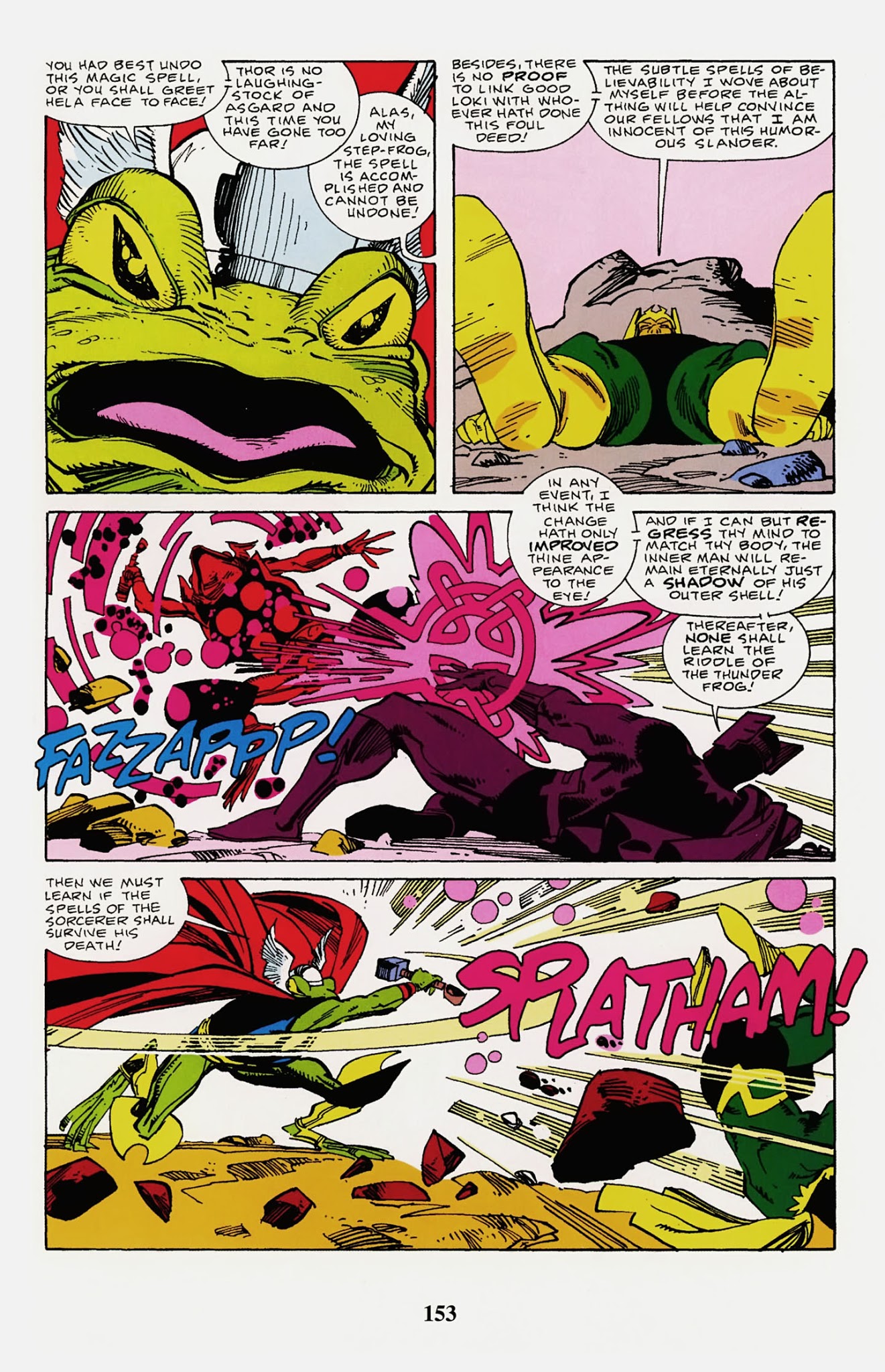 Read online Thor Visionaries: Walter Simonson comic -  Issue # TPB 3 - 155