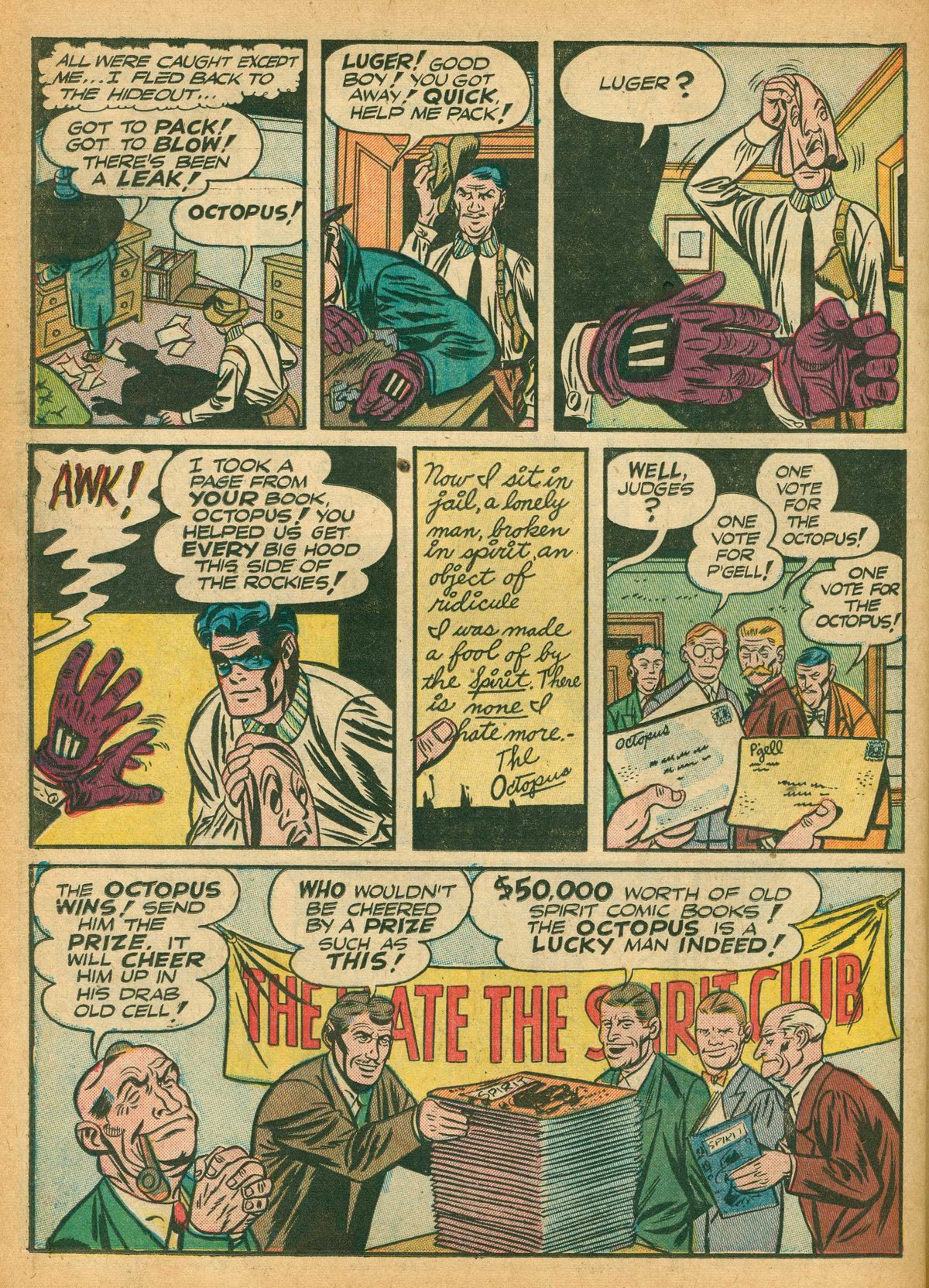 Read online The Spirit (1952) comic -  Issue #3 - 26