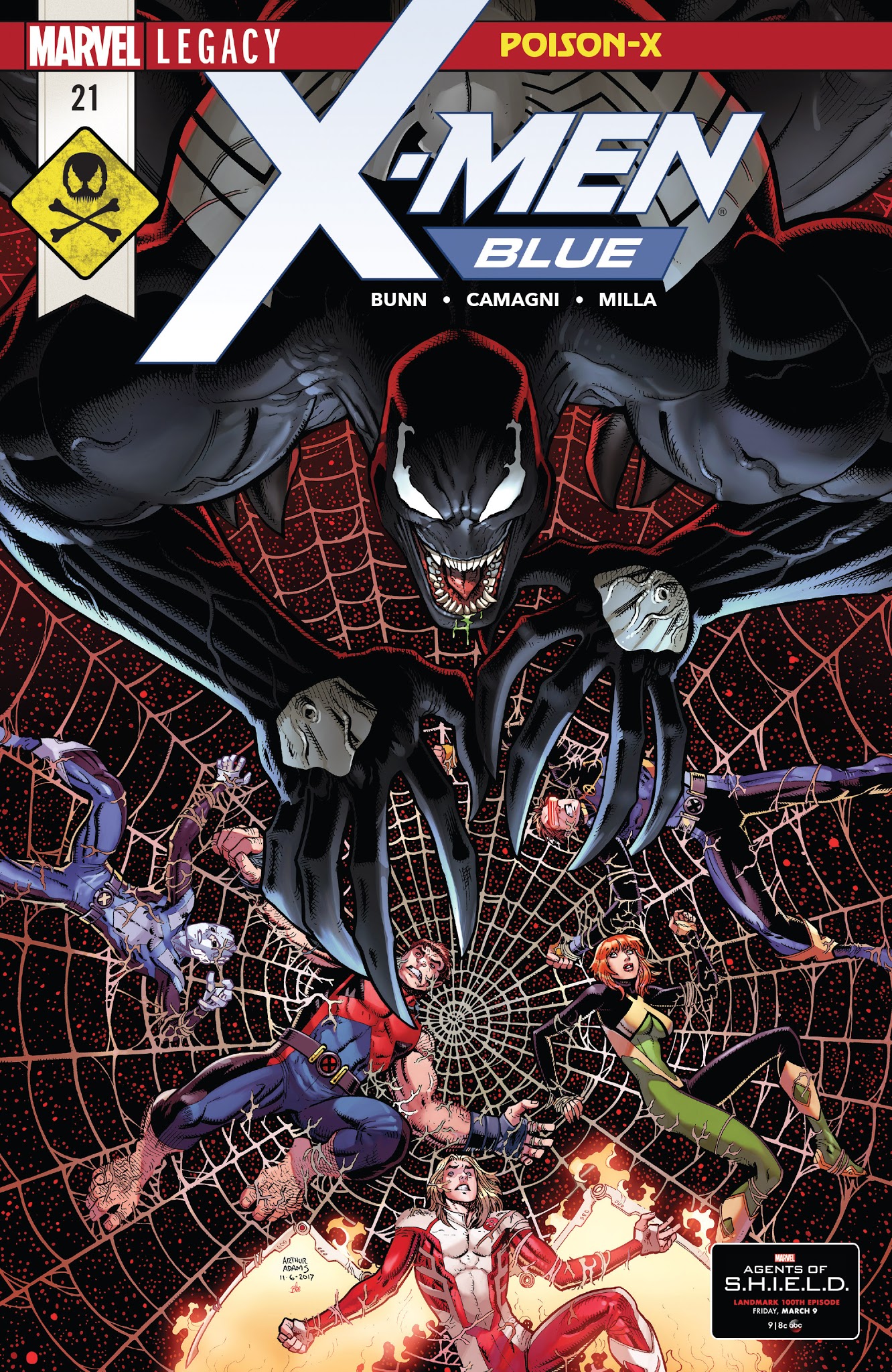 Read online X-Men: Blue comic -  Issue #21 - 1