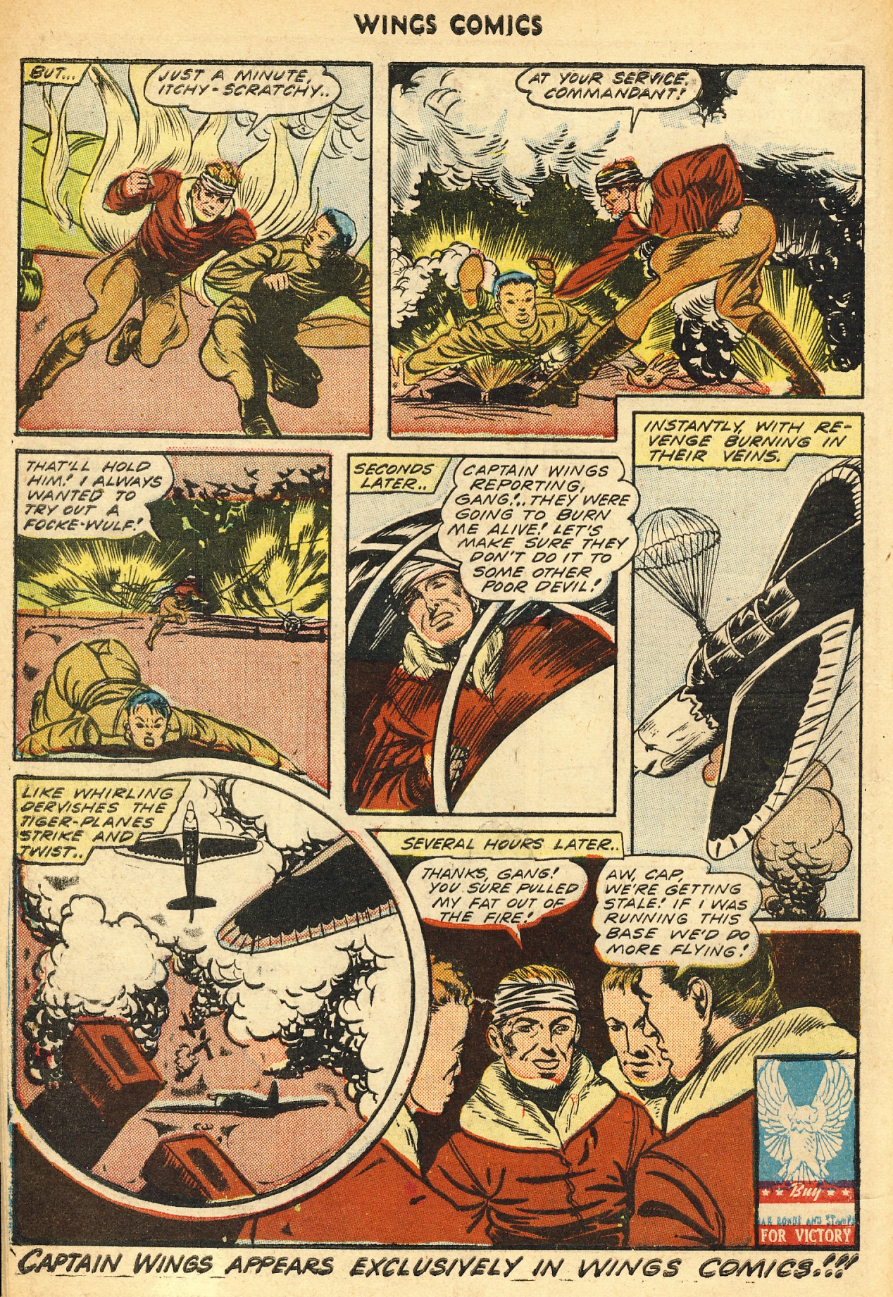 Read online Wings Comics comic -  Issue #45 - 12