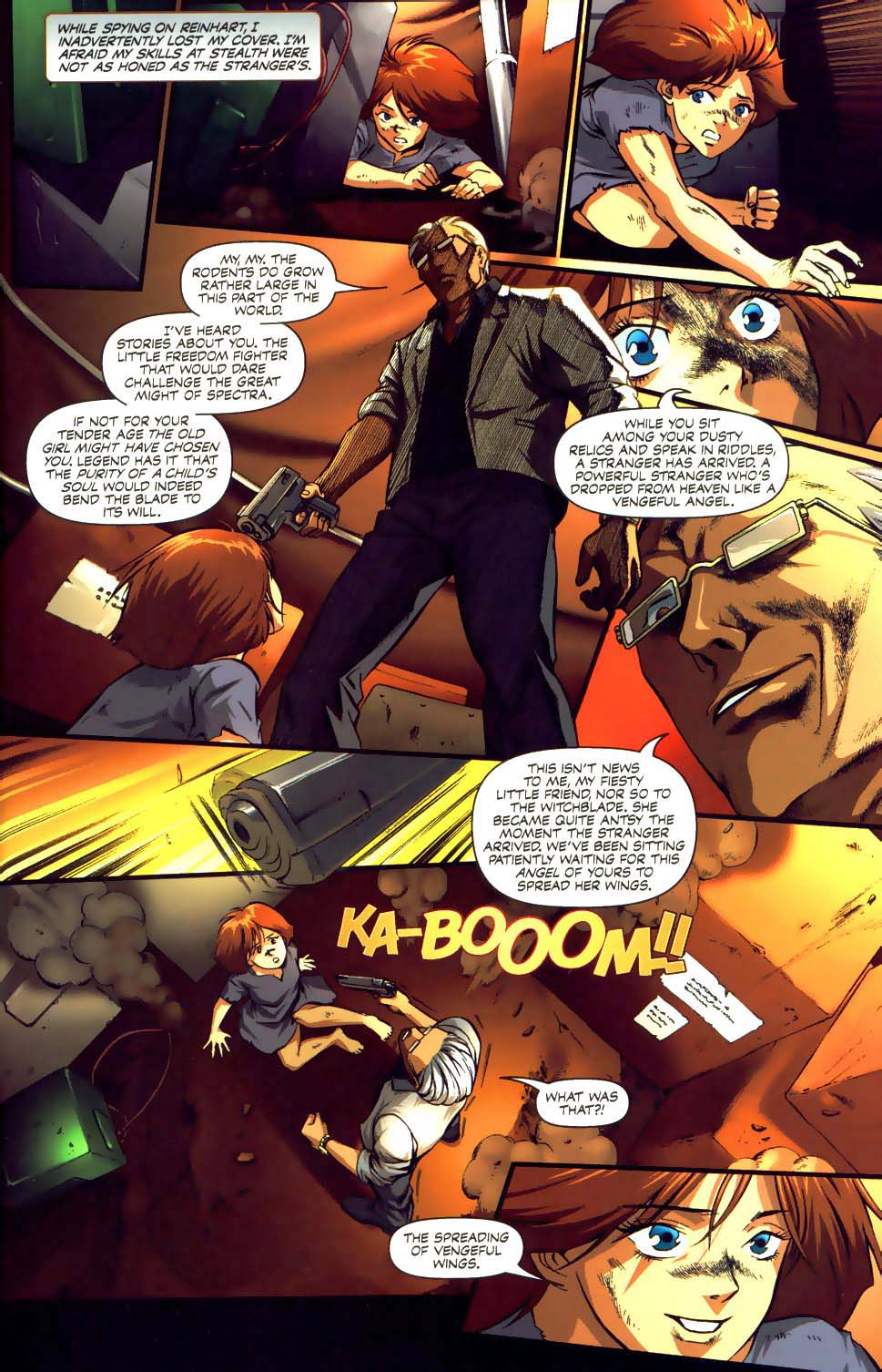 Read online Battle of the Planets/Witchblade comic -  Issue # Full - 23