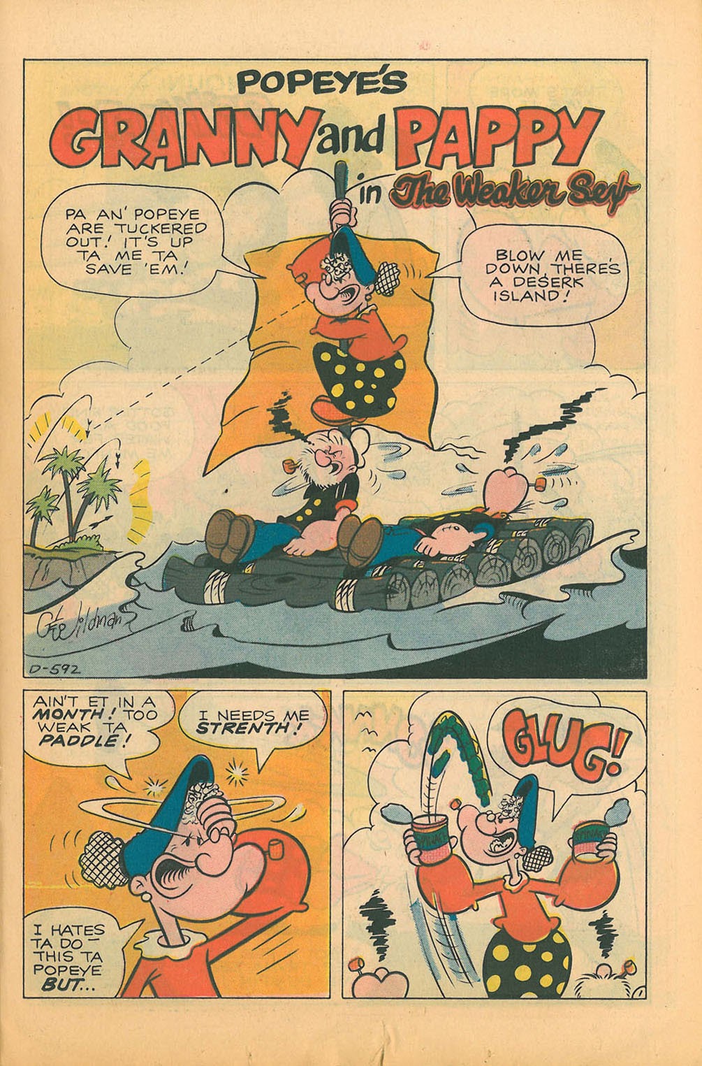 Read online Popeye (1948) comic -  Issue #105 - 15
