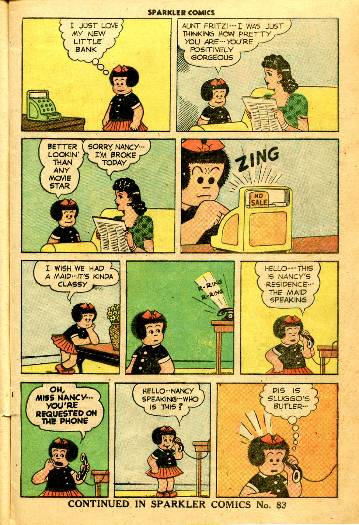 Read online Sparkler Comics comic -  Issue #82 - 11