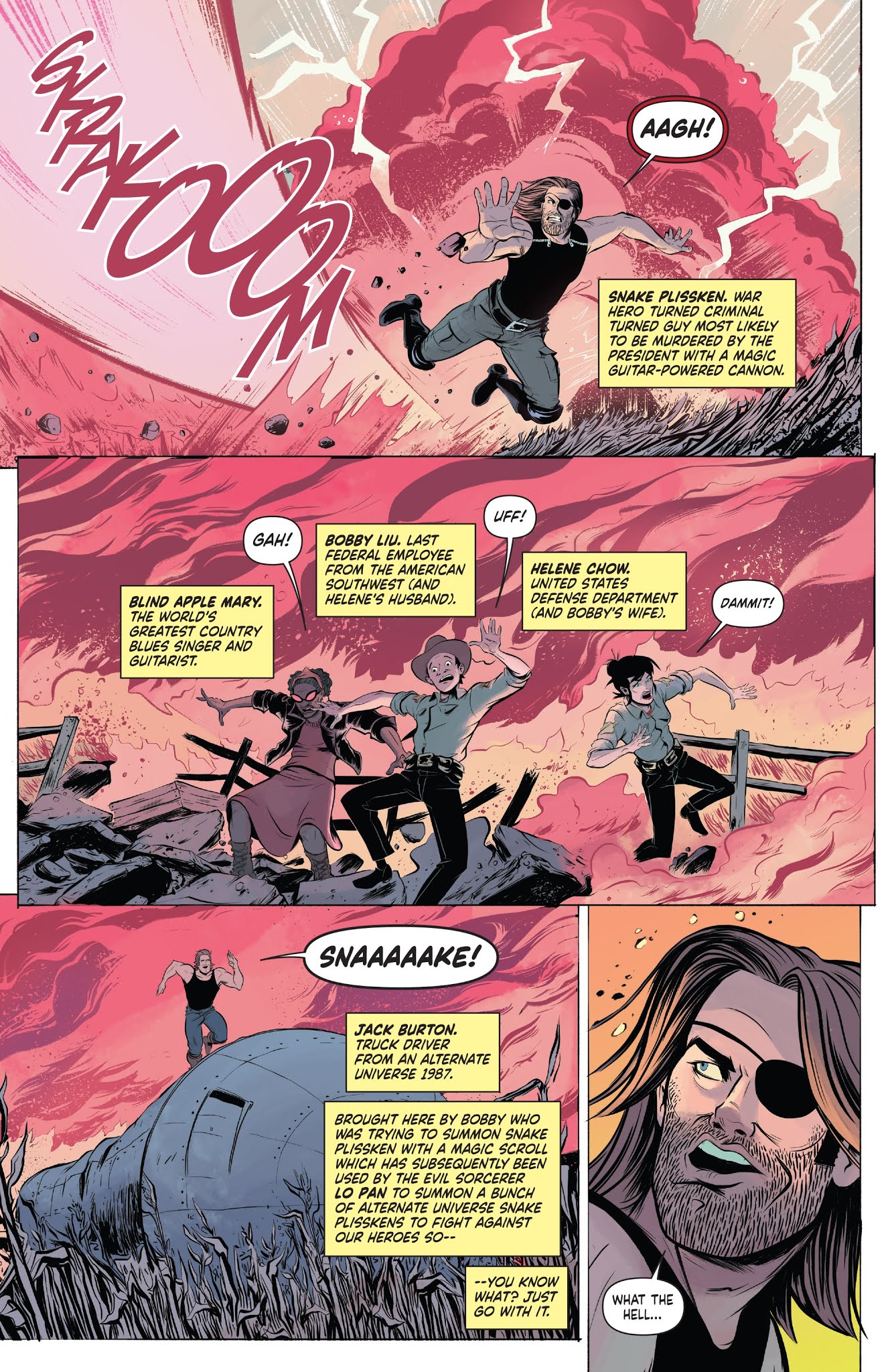 Read online Big Trouble in Little China/Escape From New York comic -  Issue #Big Trouble in Little China / Escape from New York _TPB - 126