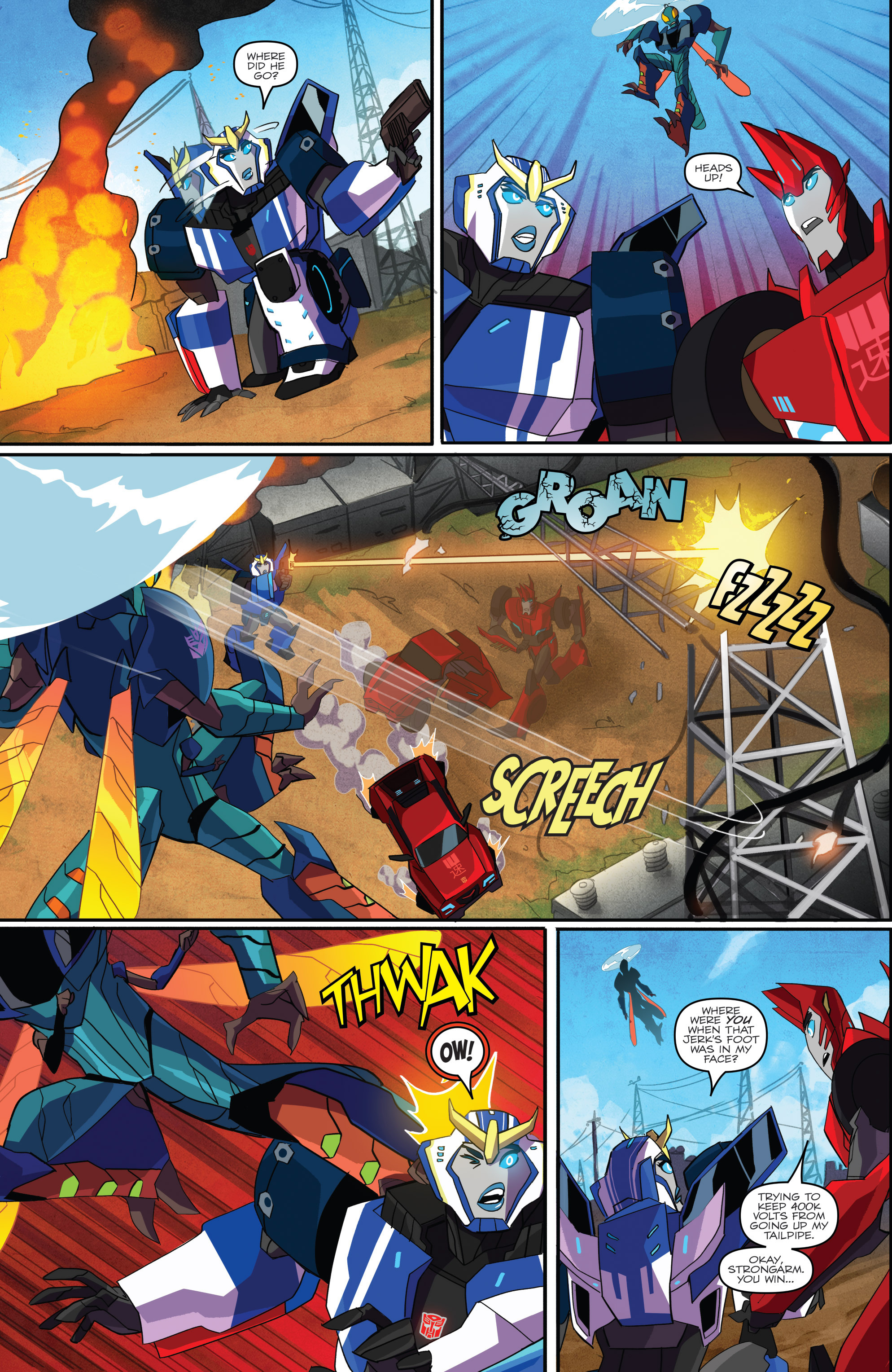 Read online Transformers: Robots In Disguise (2015) comic -  Issue #1 - 12