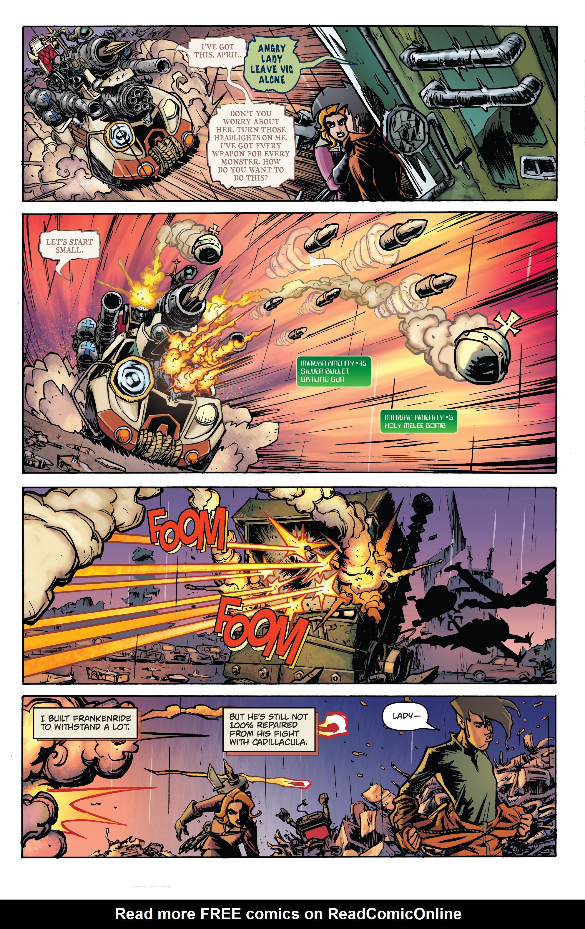 Read online Monster Motors: The Curse of Minivan Helsing comic -  Issue #1 - 10