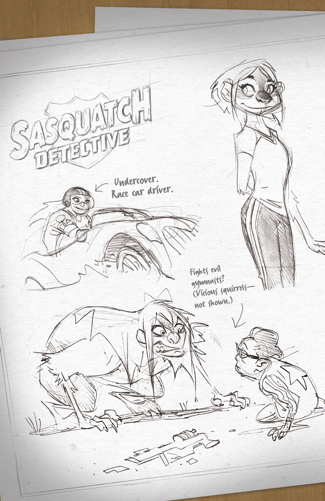 Read online Sasquatch Detective Special comic -  Issue # Full - 65