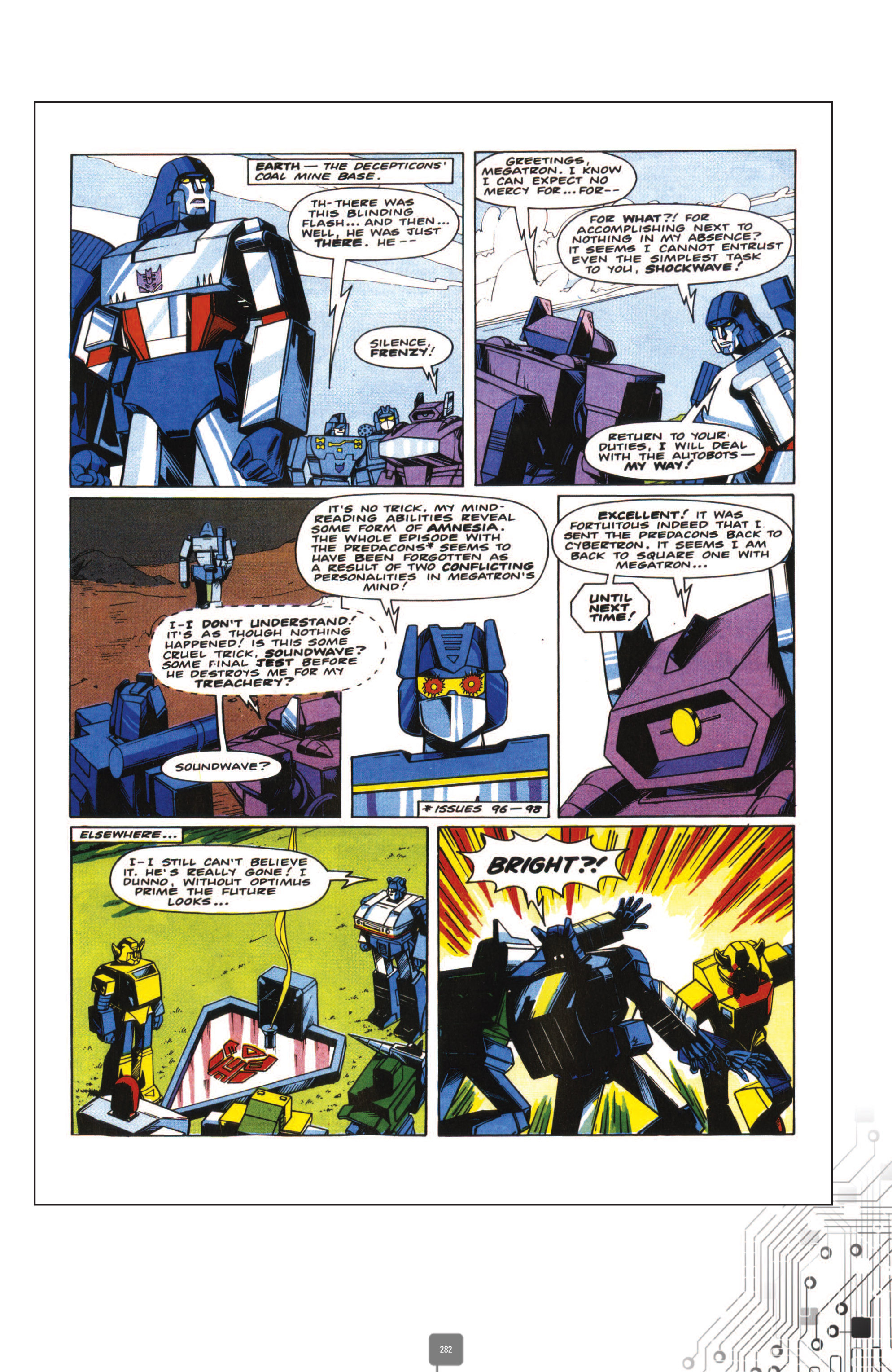 Read online The Transformers Classics UK comic -  Issue # TPB 3 - 282